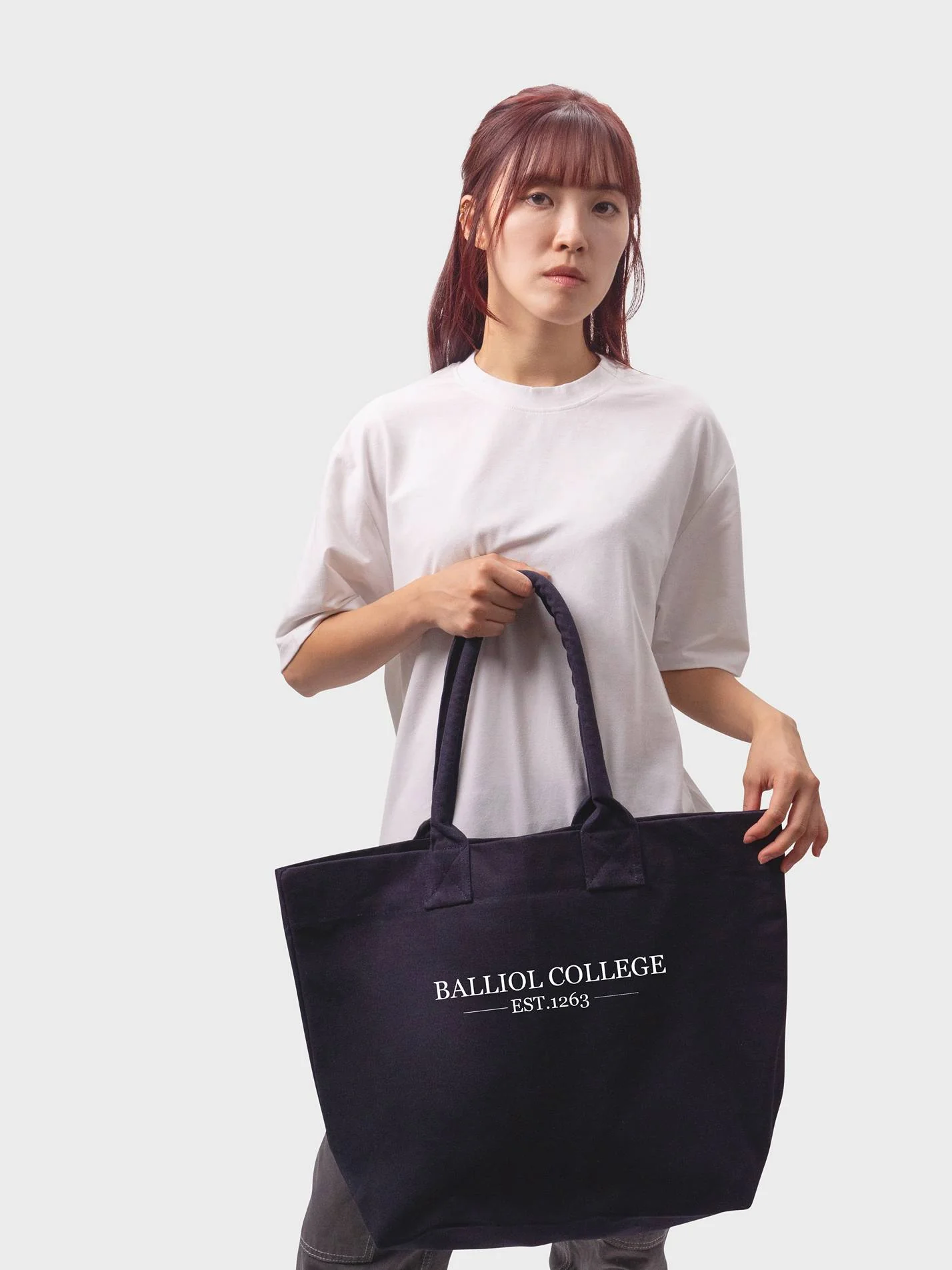 180 Degrees Consulting UCL Cotton Canvas Printed Shopper Bag - Image 3