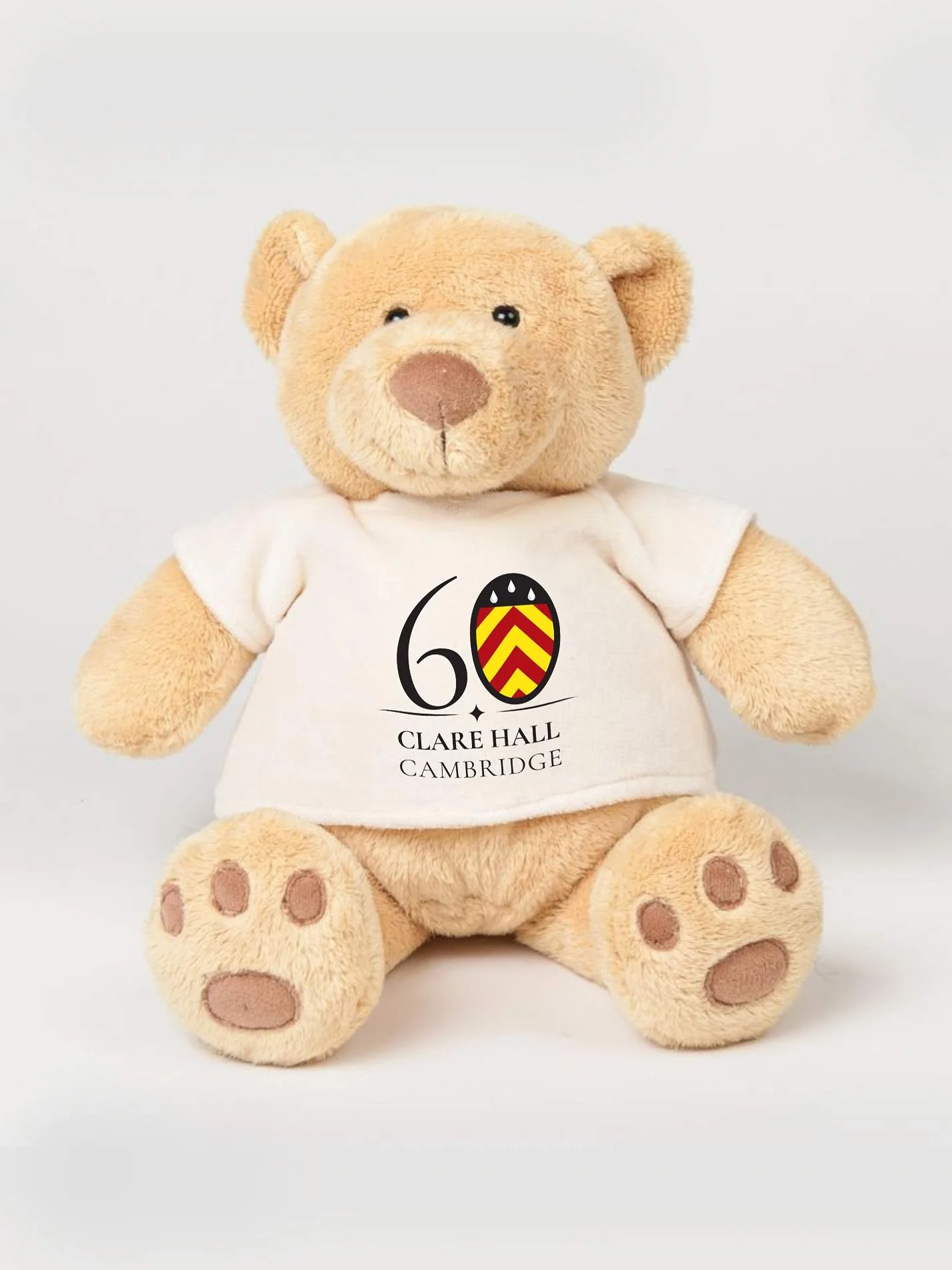 60th Anniversary Clare Hall College Cambridge Printed Study Buddy Bear