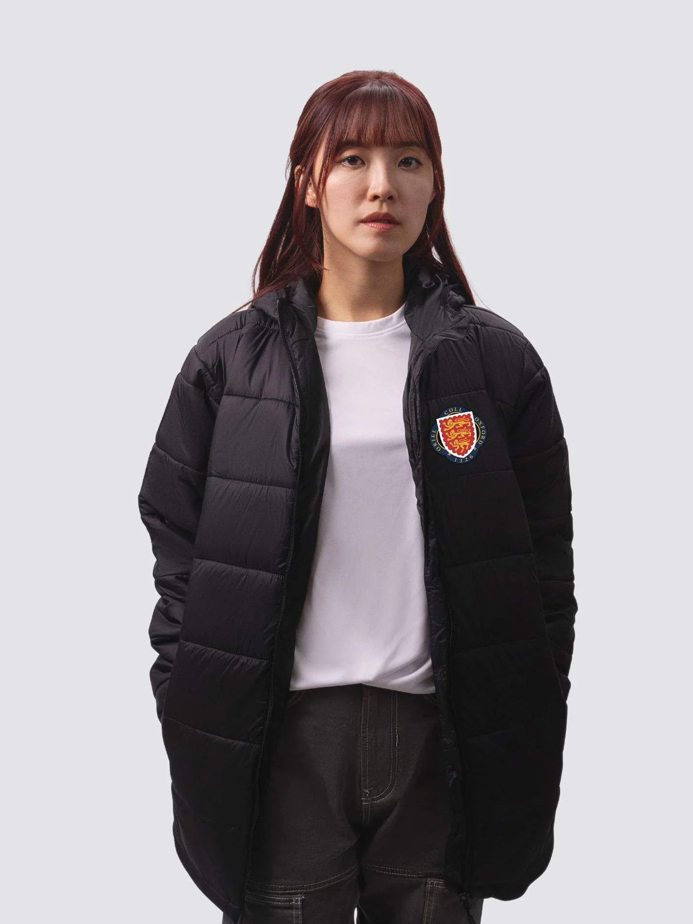 700th Anniversary Oriel College Oxford MCR Sustainable Unisex Hooded Puffer Jacket