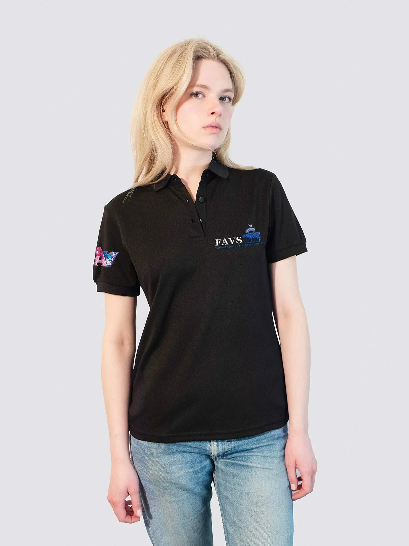 ABER VET FAVS Sustainable Ladies Polo Shirt
