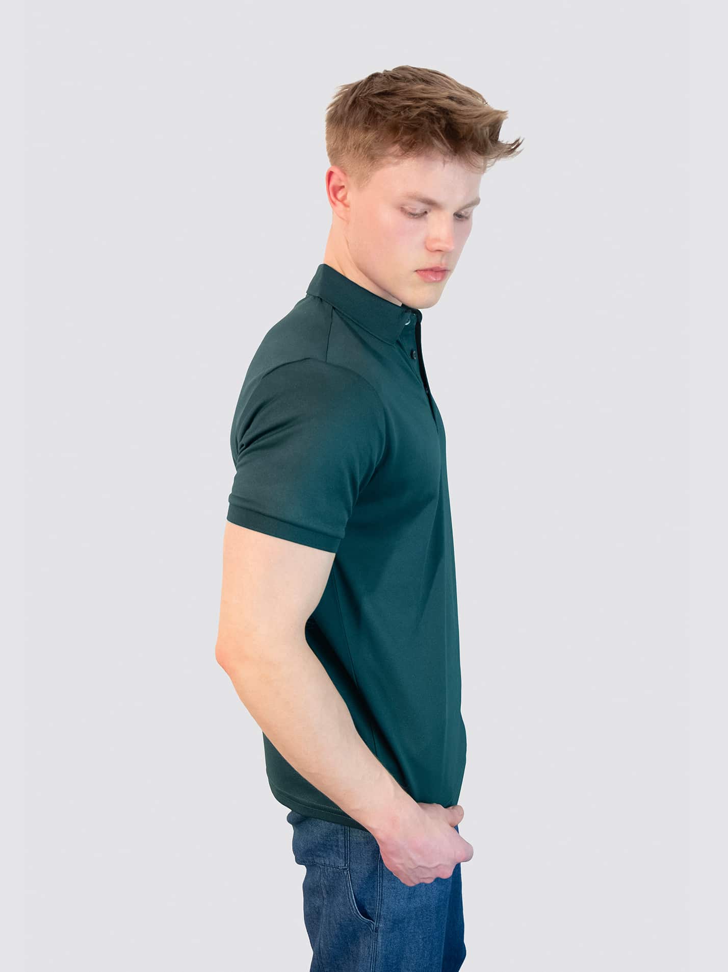 Aberdeen Athletics Sustainable Men's Polo Shirt - Image 5