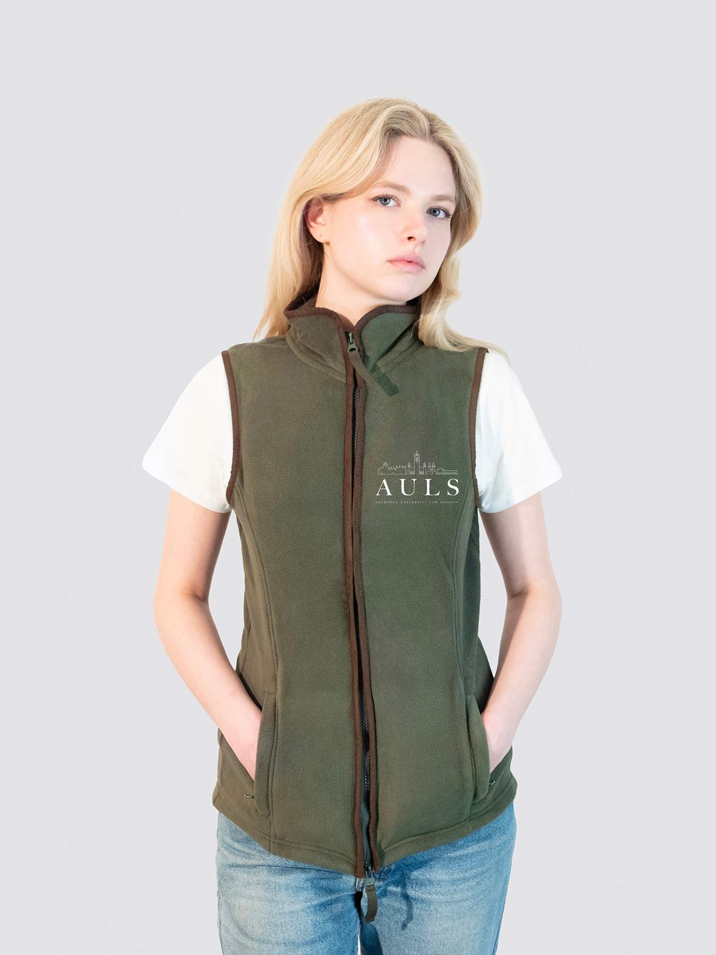 Aberdeen Law Society Ladies Heritage Gilet Fleece