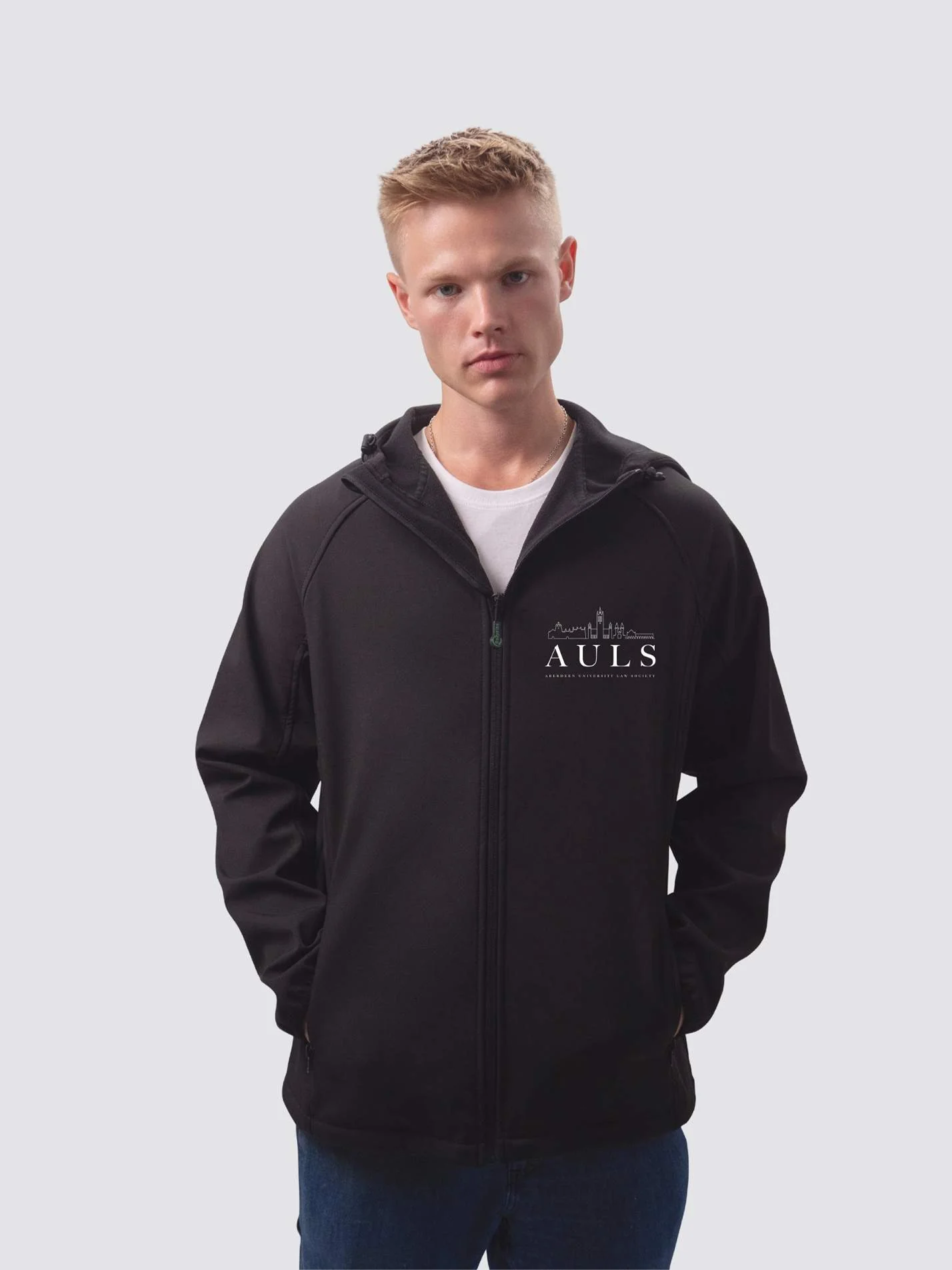 Aberdeen Law Society Sustainable Men’s Hooded Soft Shell Jacket