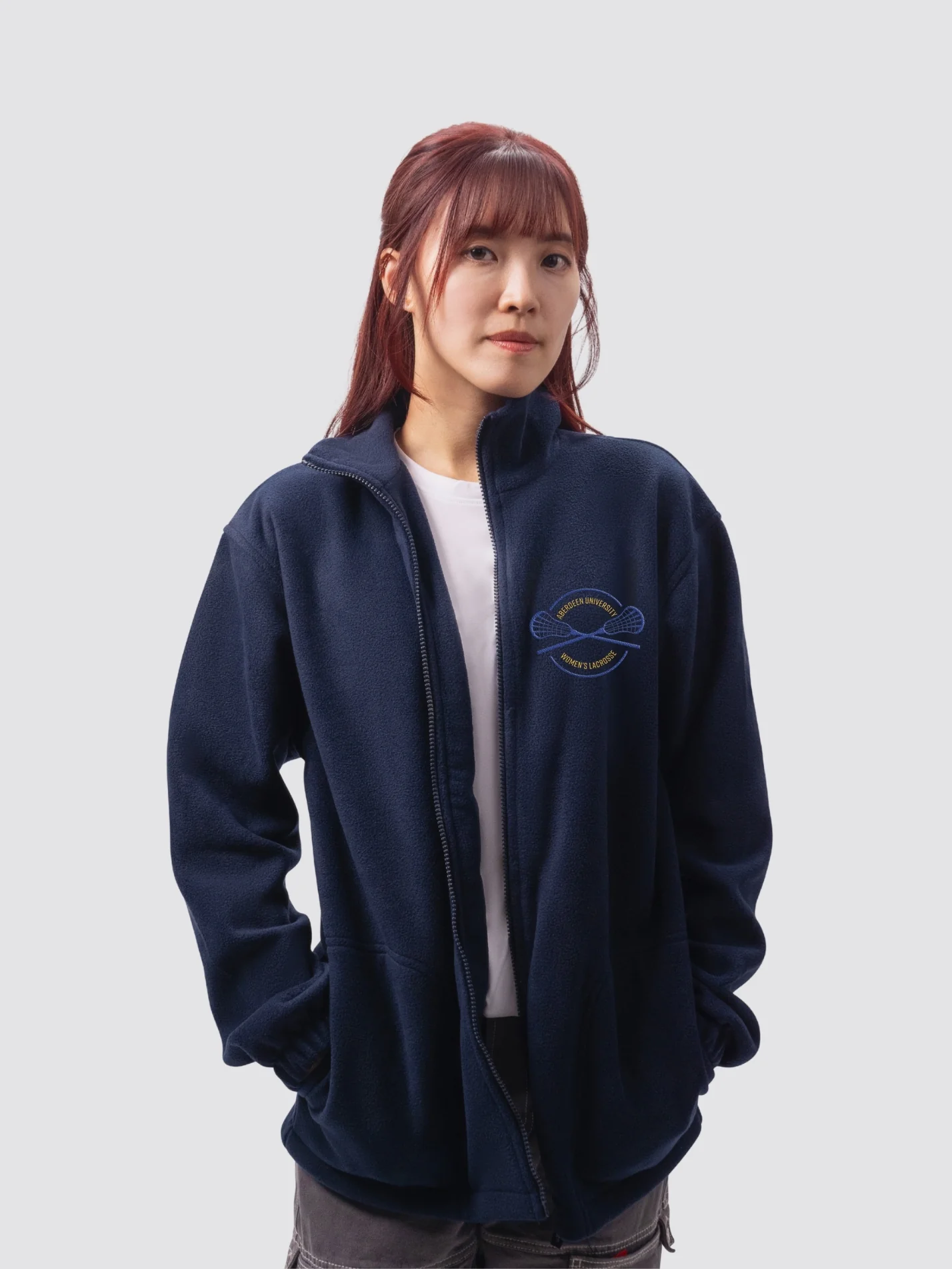 Aberdeen Women's Lacrosse Unisex Polar Full Zip Fleece