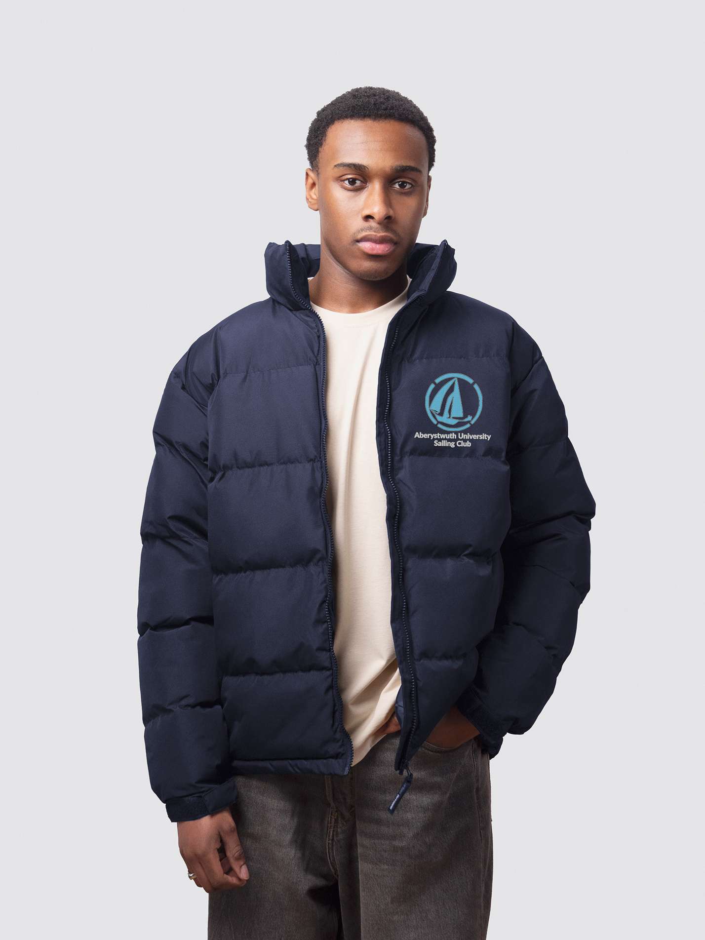 Aberystwyth Sailing Club Men's Puffer Jacket - Image 3