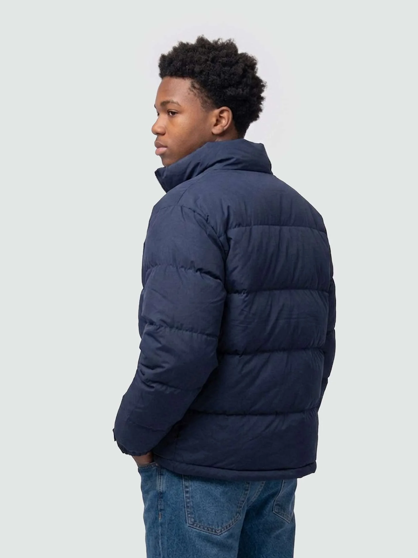 Abraham House Men's Puffer Jacket - Image 4