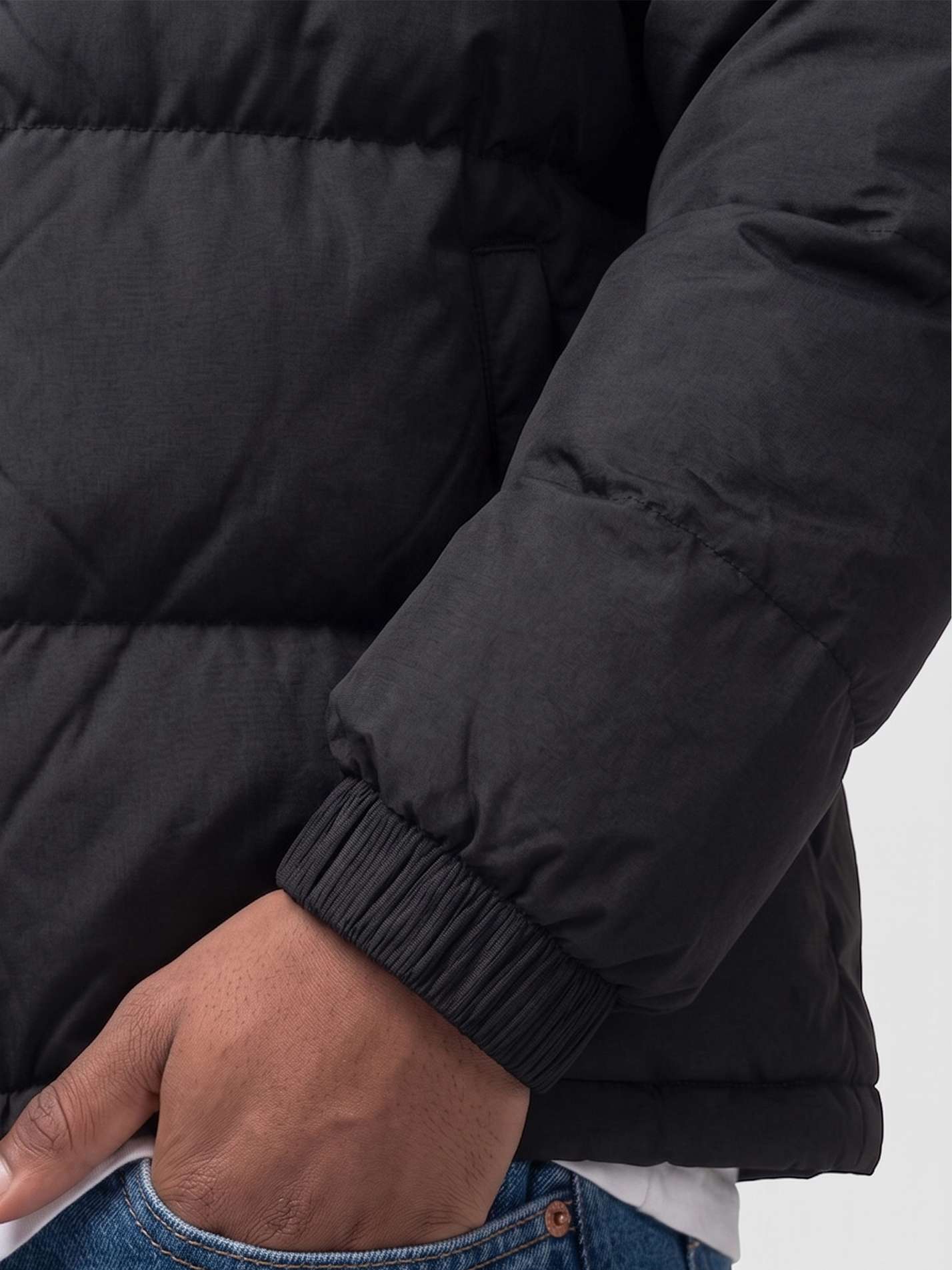 Abraham House Men's Puffer Jacket - Image 5