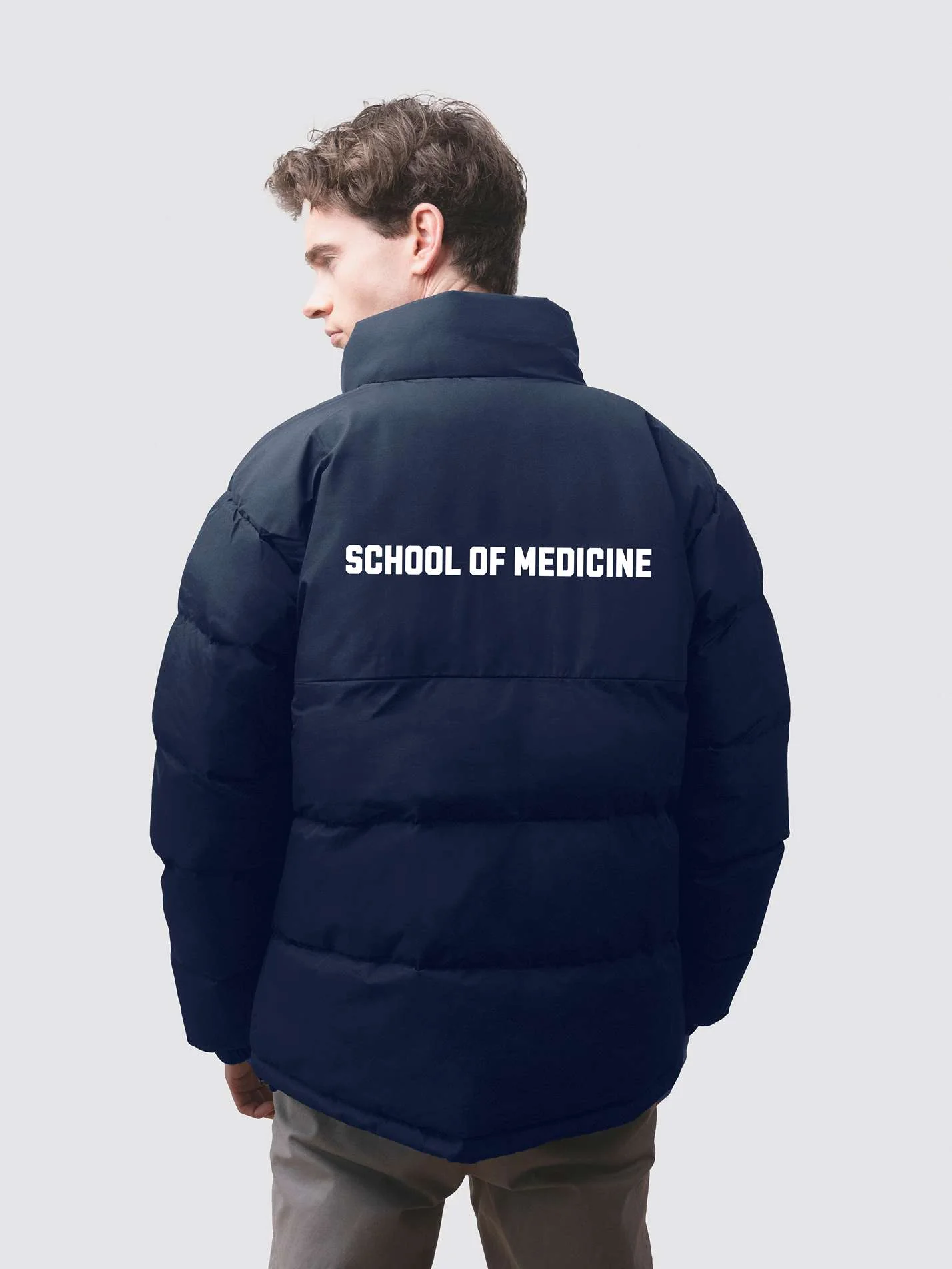 Anglia Ruskin Medical Students Men's Puffer Jacket - Image 4