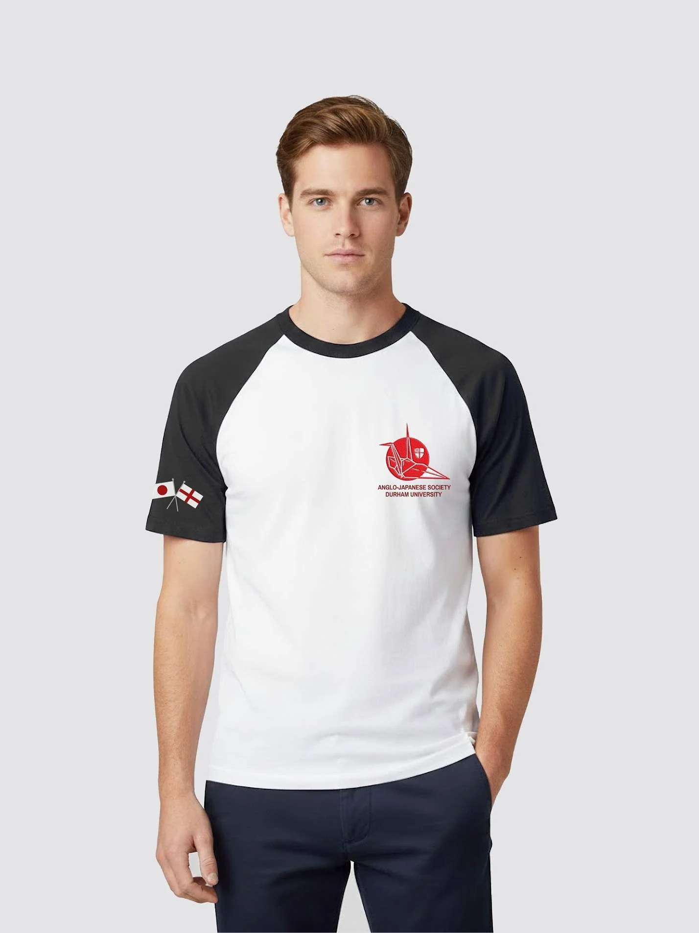 Anglo-Japanese Society Unisex Baseball T-Shirt