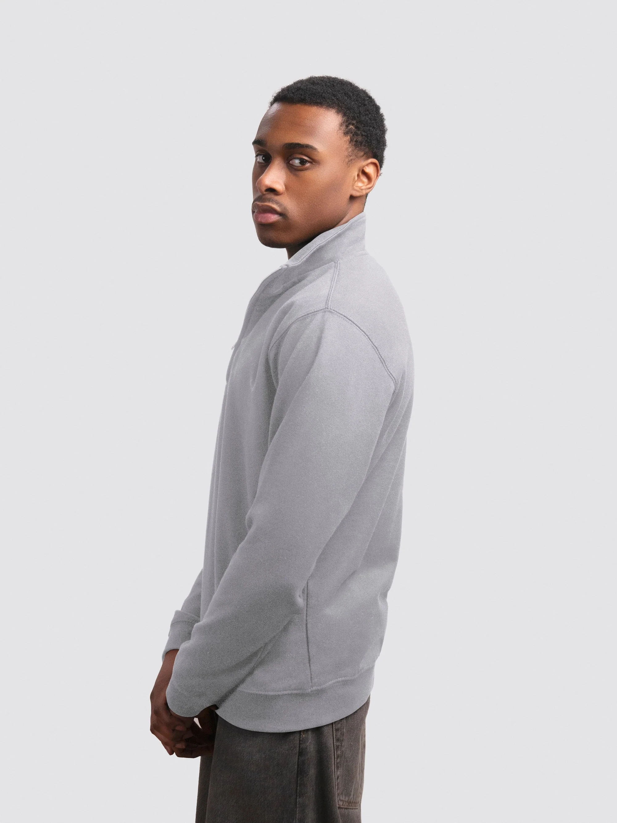 Exeter Neuroscience Unisex 1/4 Zip Sweatshirt - Image 4