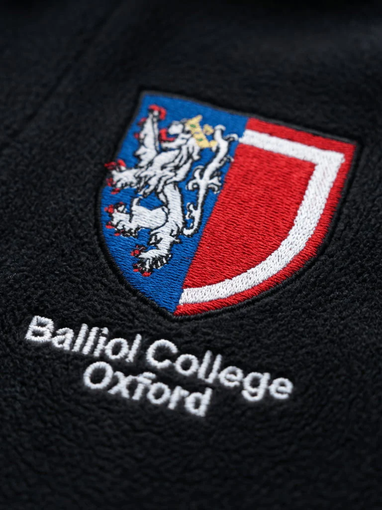 Balliol College Oxford MCR Unisex Polar Full Zip Fleece - Image 3