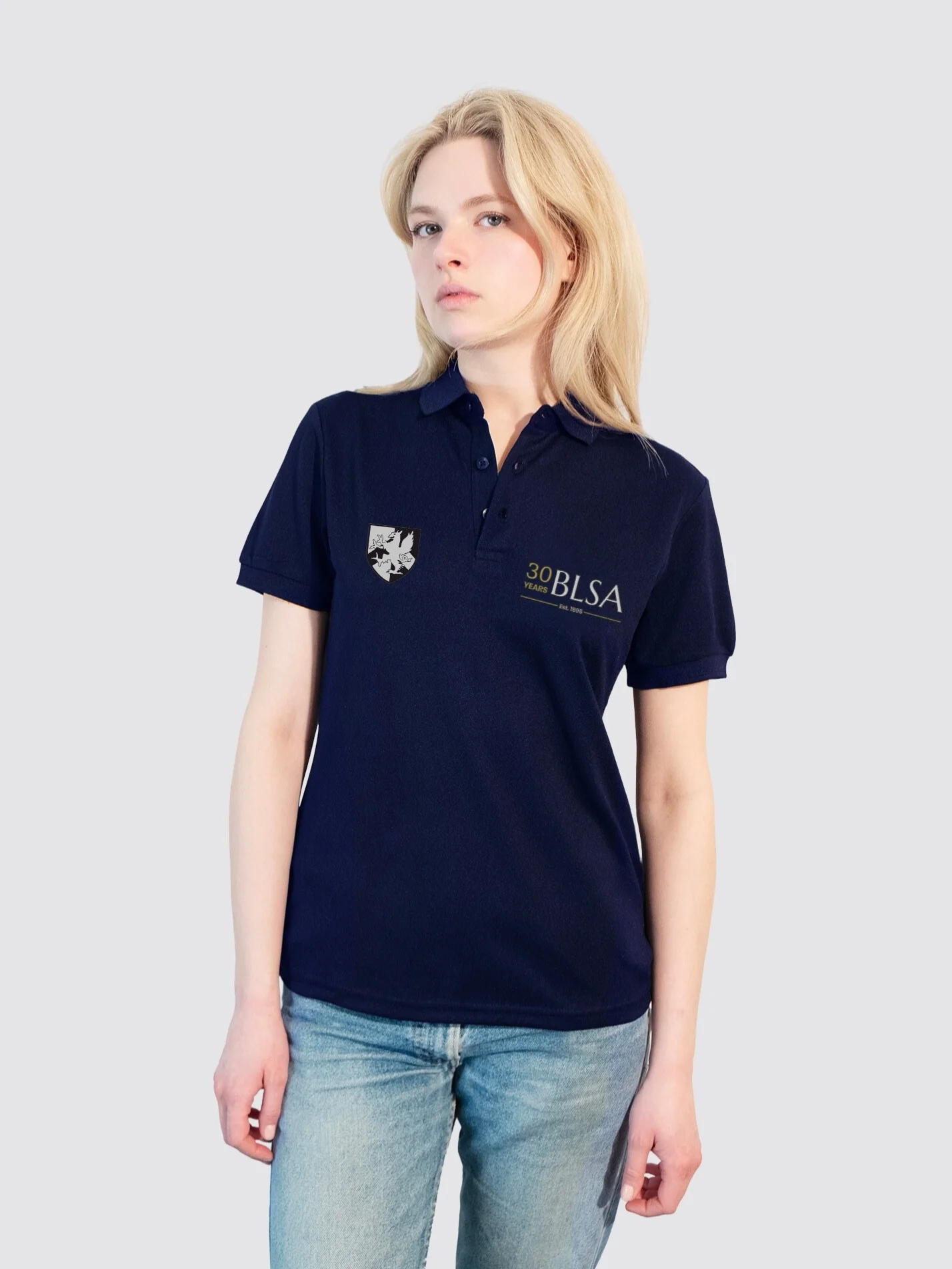 Barts and The London Students' Association - 30 Years of BLSA Sustainable Ladies Polo Shirt - Image 3