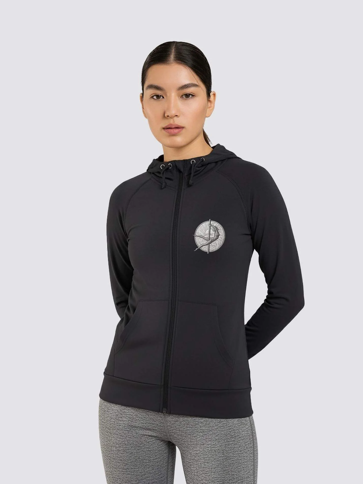 Bath University Pole and Aerial Society Ladies Running Hoodie