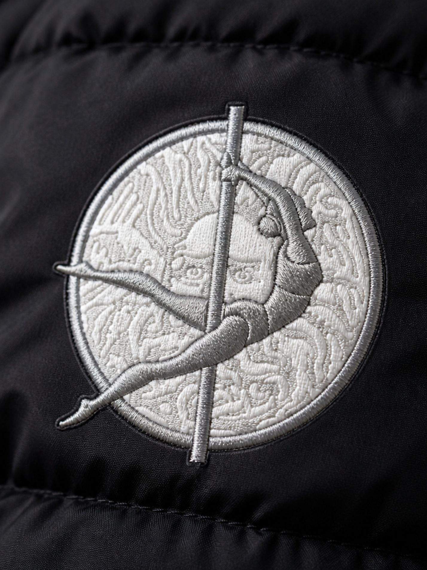 Bath University Pole and Aerial Society Ladies Puffer Jacket - Image 3