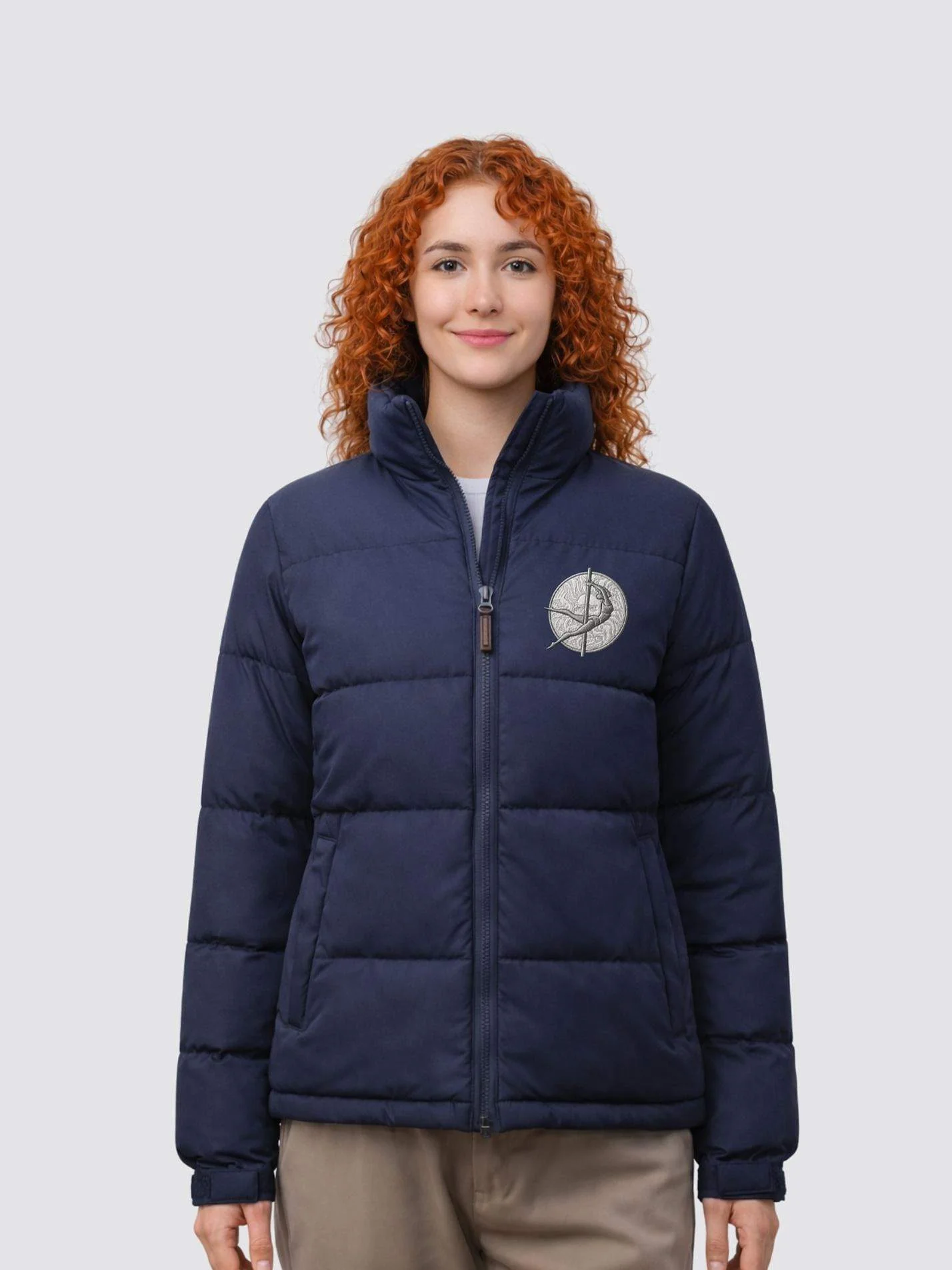 Bath University Pole and Aerial Society Ladies Puffer Jacket - Image 5