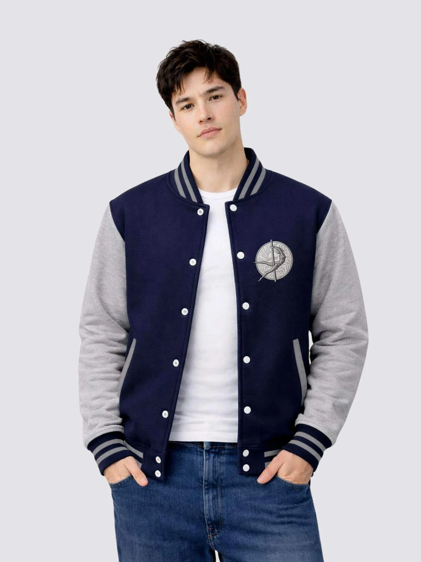 Bath University Pole and Aerial Society Varsity Jacket - Image 5