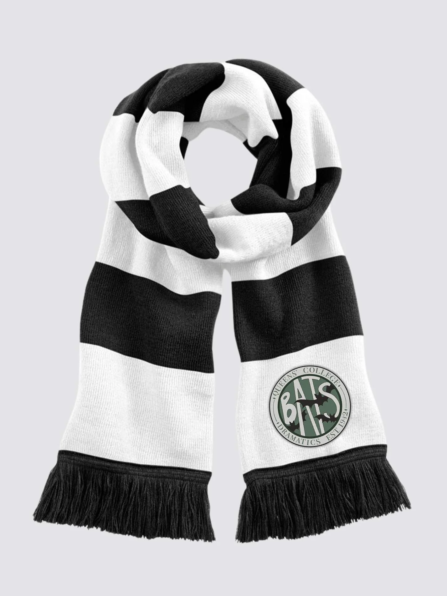 BATS Striped Scarf