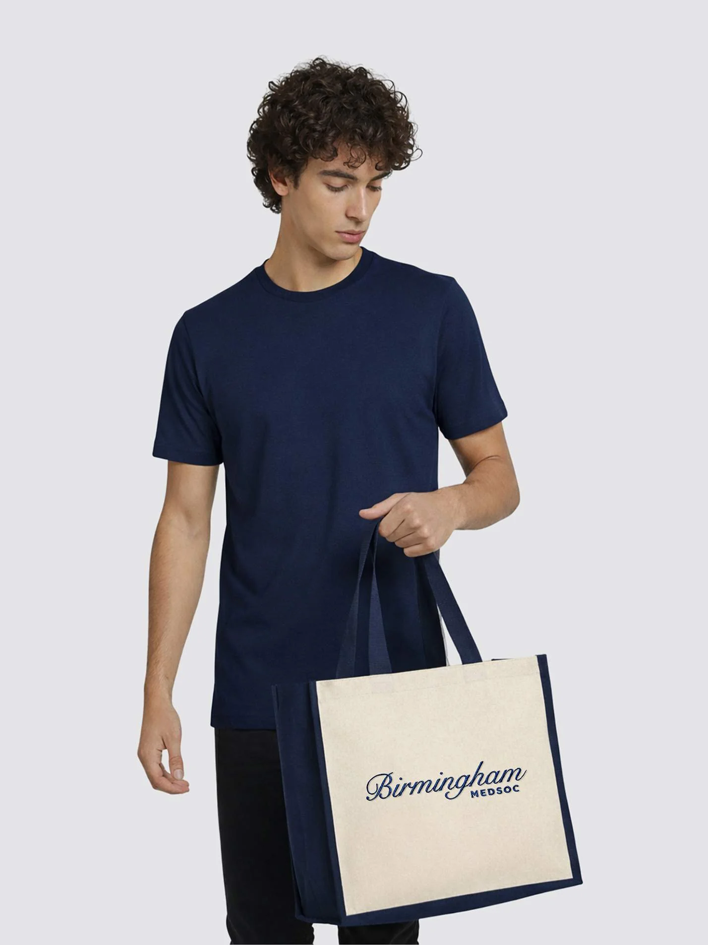 Birmingham Medsoc Heritage Jute Canvas Shopper - Image 2