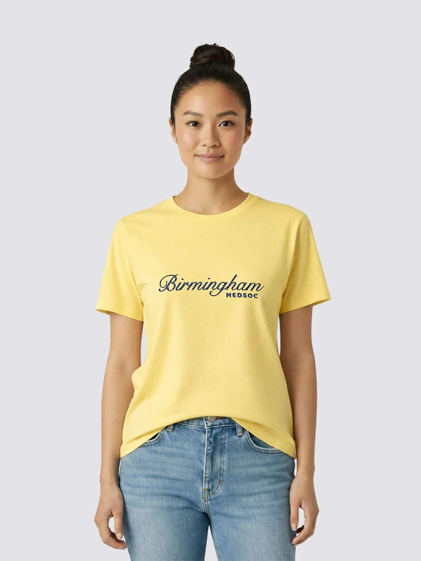 Birmingham Medsoc Heritage Unisex Heavyweight T-Shirt - Image 2