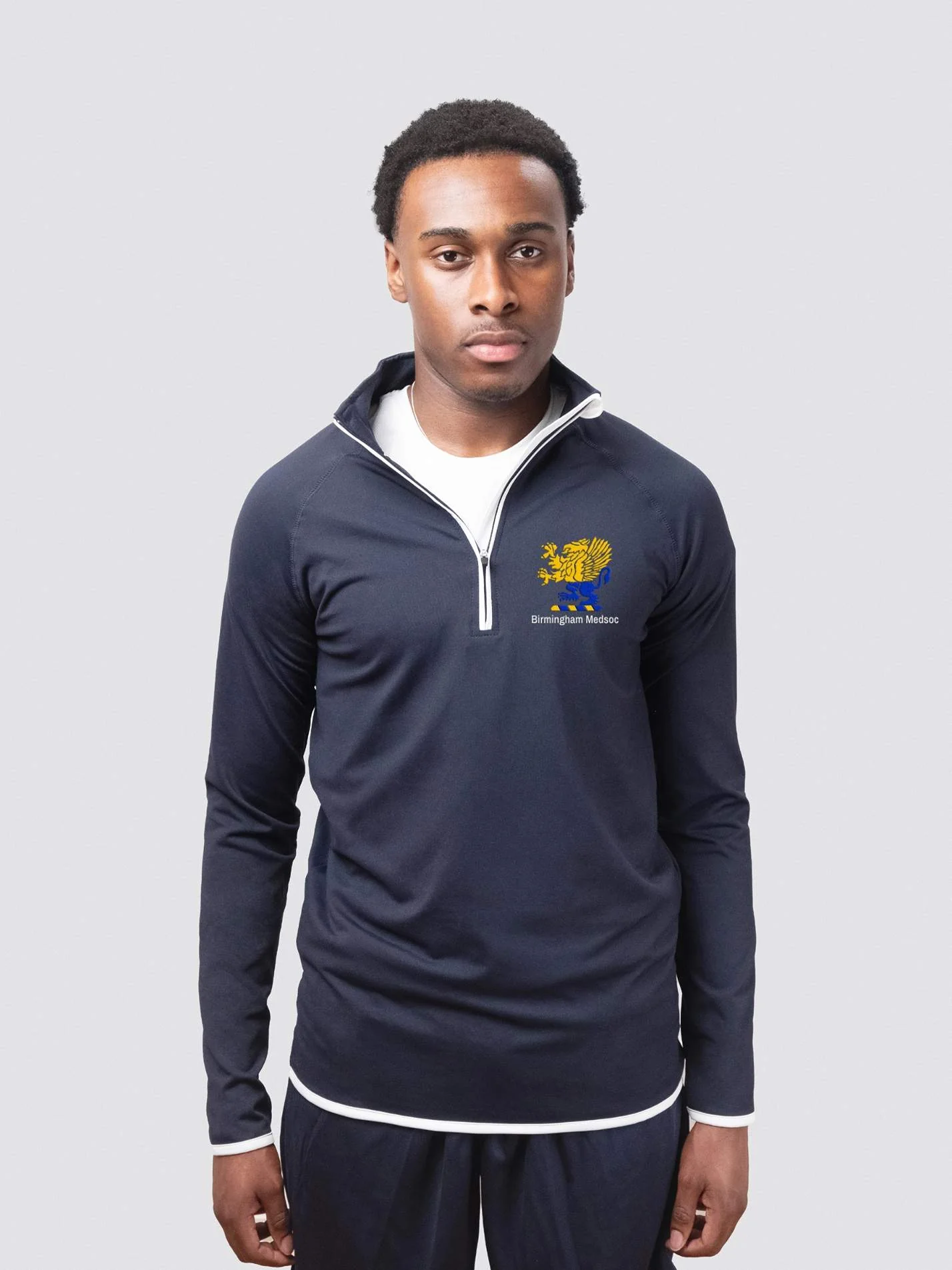 Birmingham Medsoc Men's Performance 1/4 Zip Sweatshirt