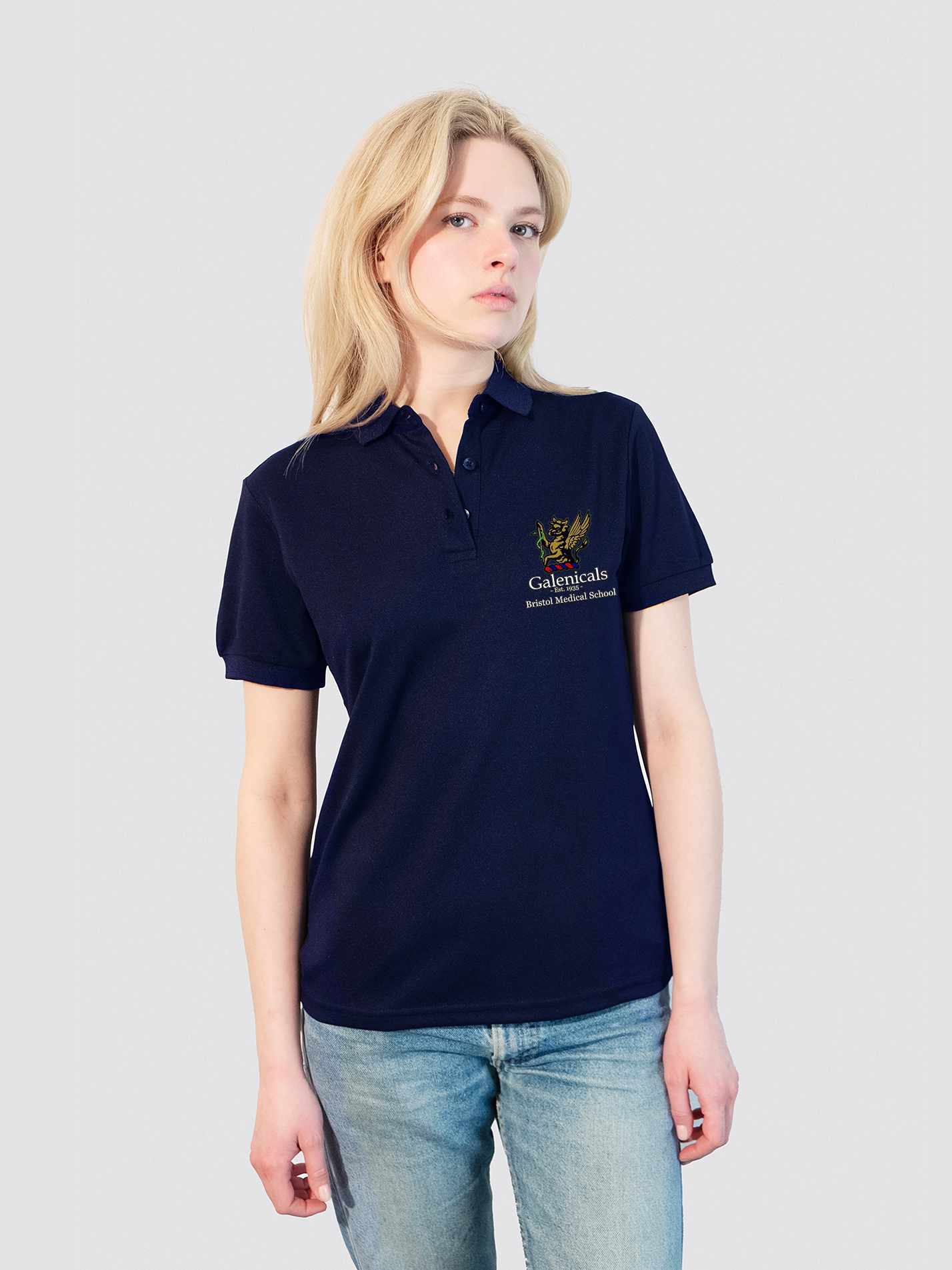 Bristol Galenicals Sustainable Ladies Polo Shirt - Image 5