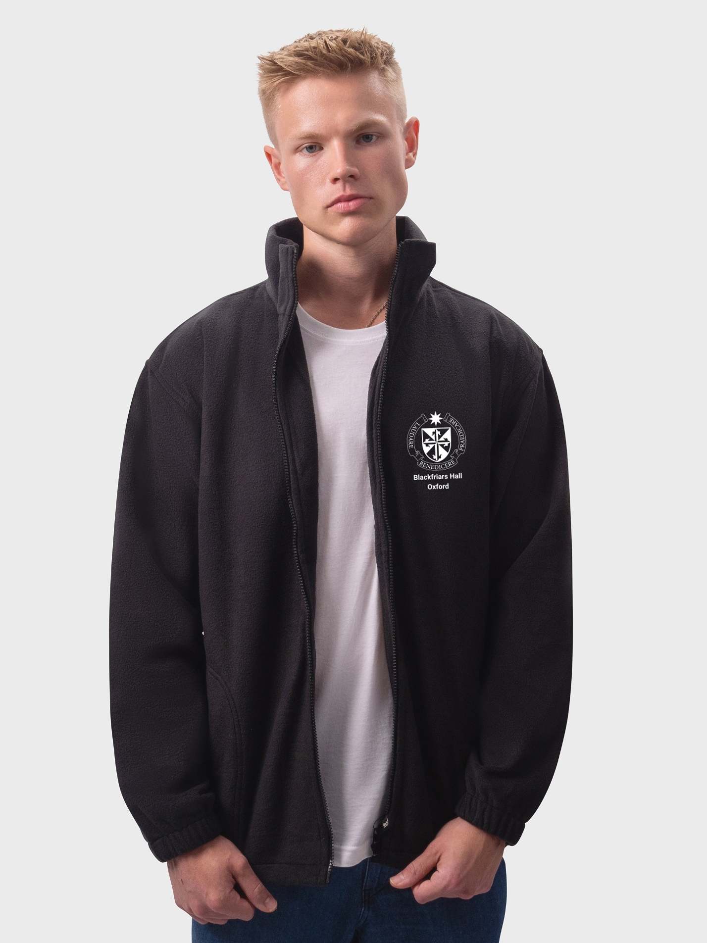 Blackfriars Hall, Oxford Unisex Polar Full Zip Fleece