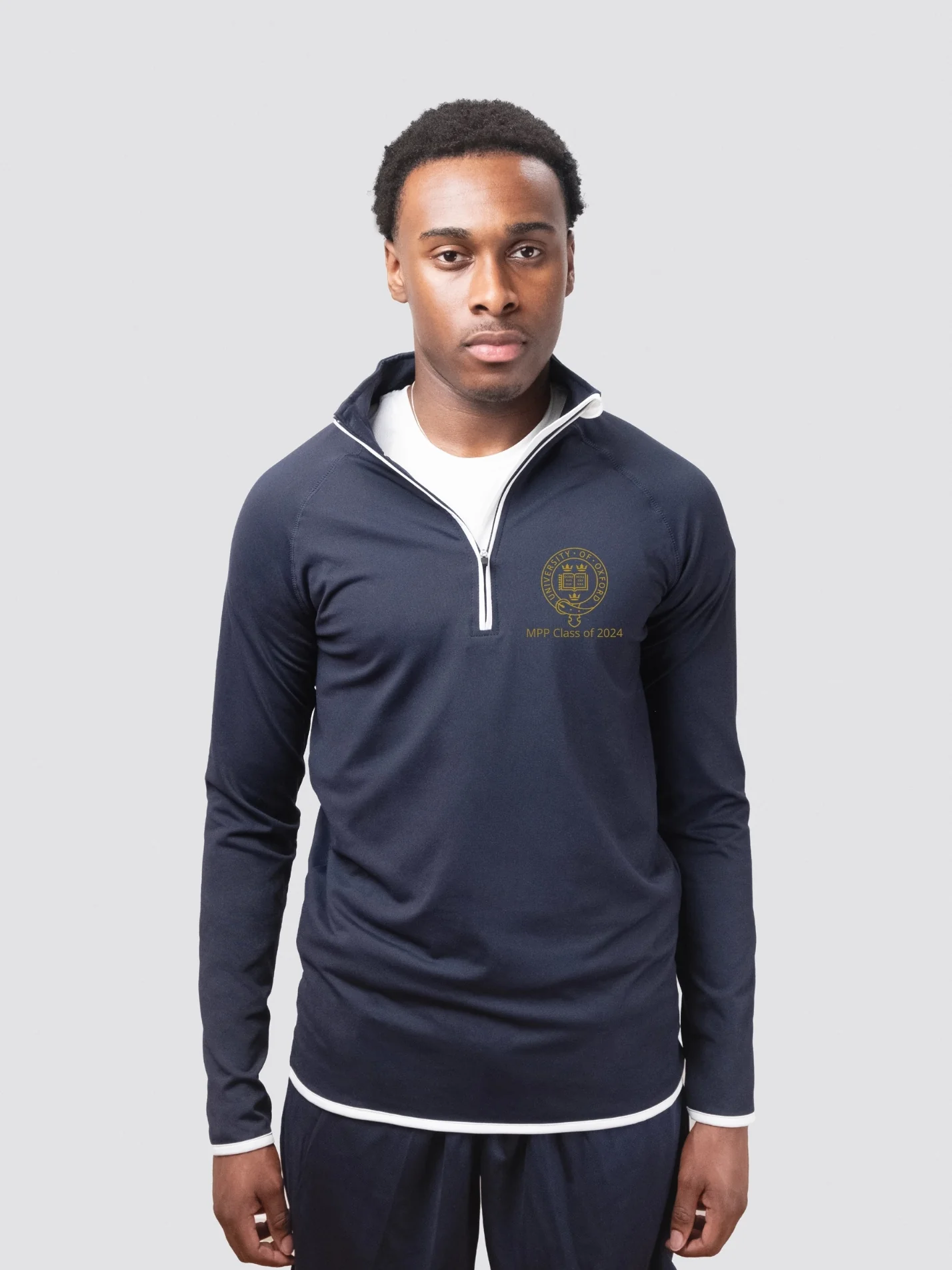 Blavatnik School of Government - MPP class of 2024 Men's Performance 1/4 Zip Sweatshirt