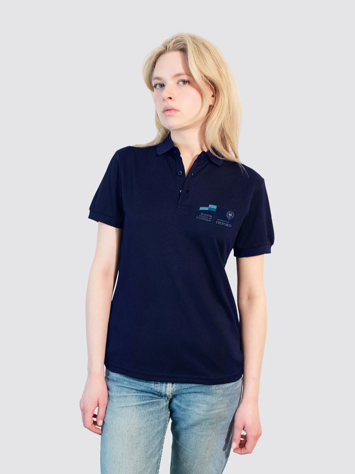 Blavatnik School of Government Sustainable Ladies Polo Shirt - Image 3