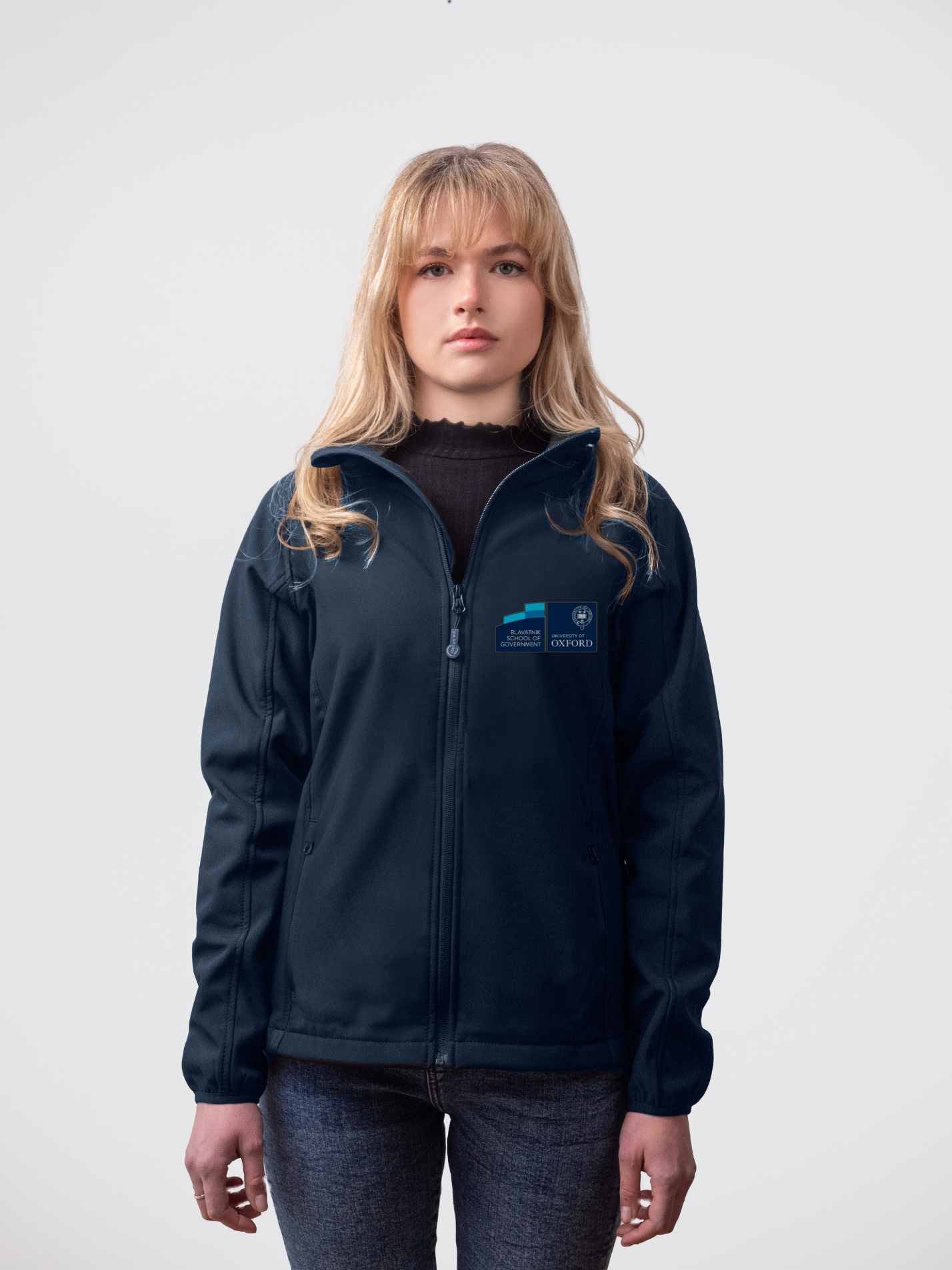 Blavatnik School of Government Sustainable Ladies Soft Shell Jacket - Image 3