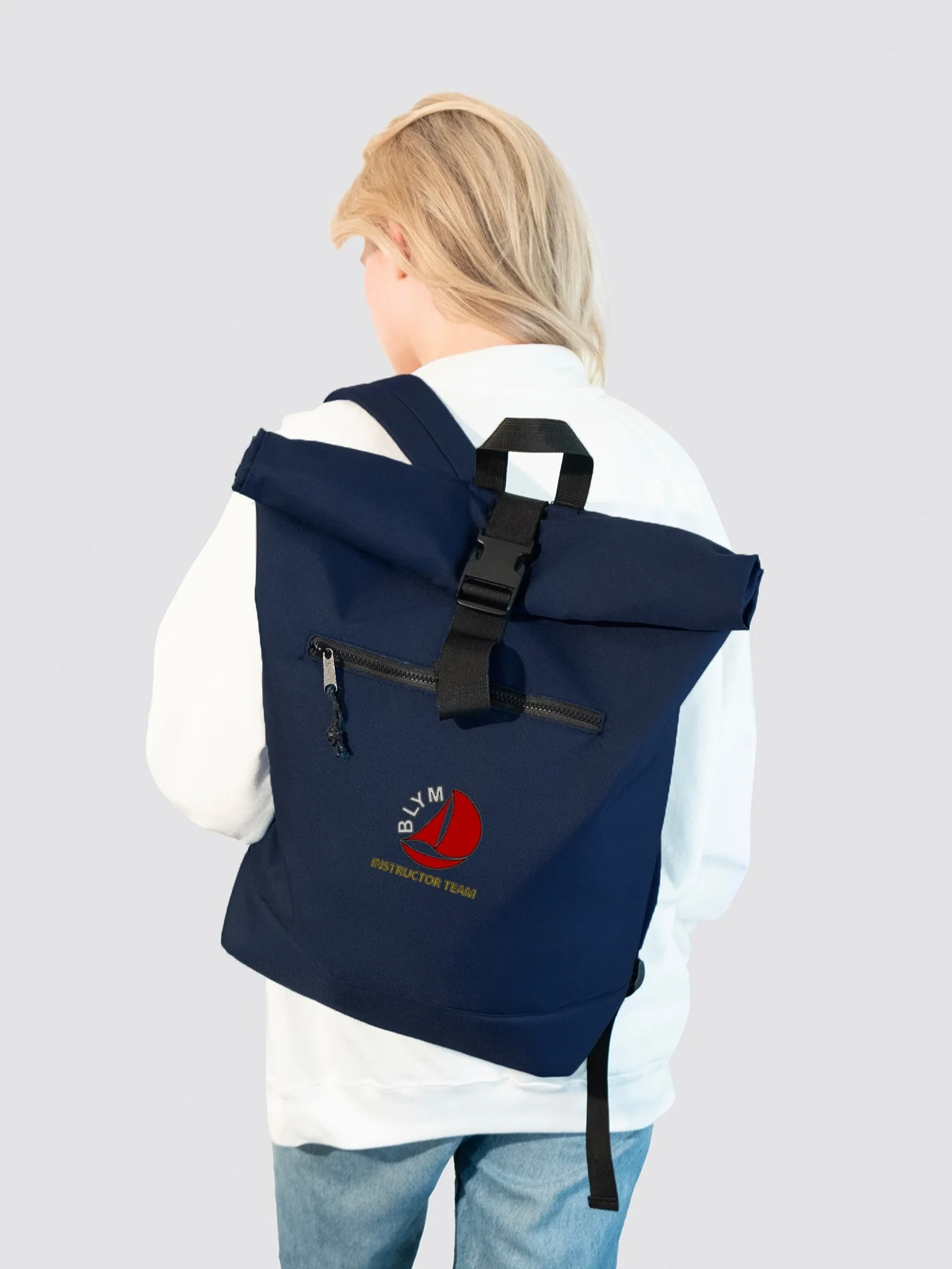 BLYM Instructor Team Roll Top Backpack - Image 4