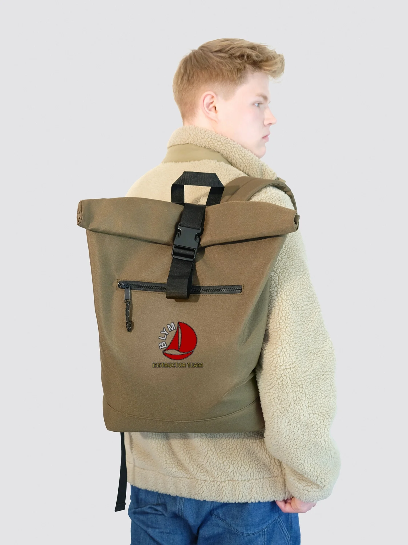 BLYM Instructor Team Roll Top Backpack - Image 5