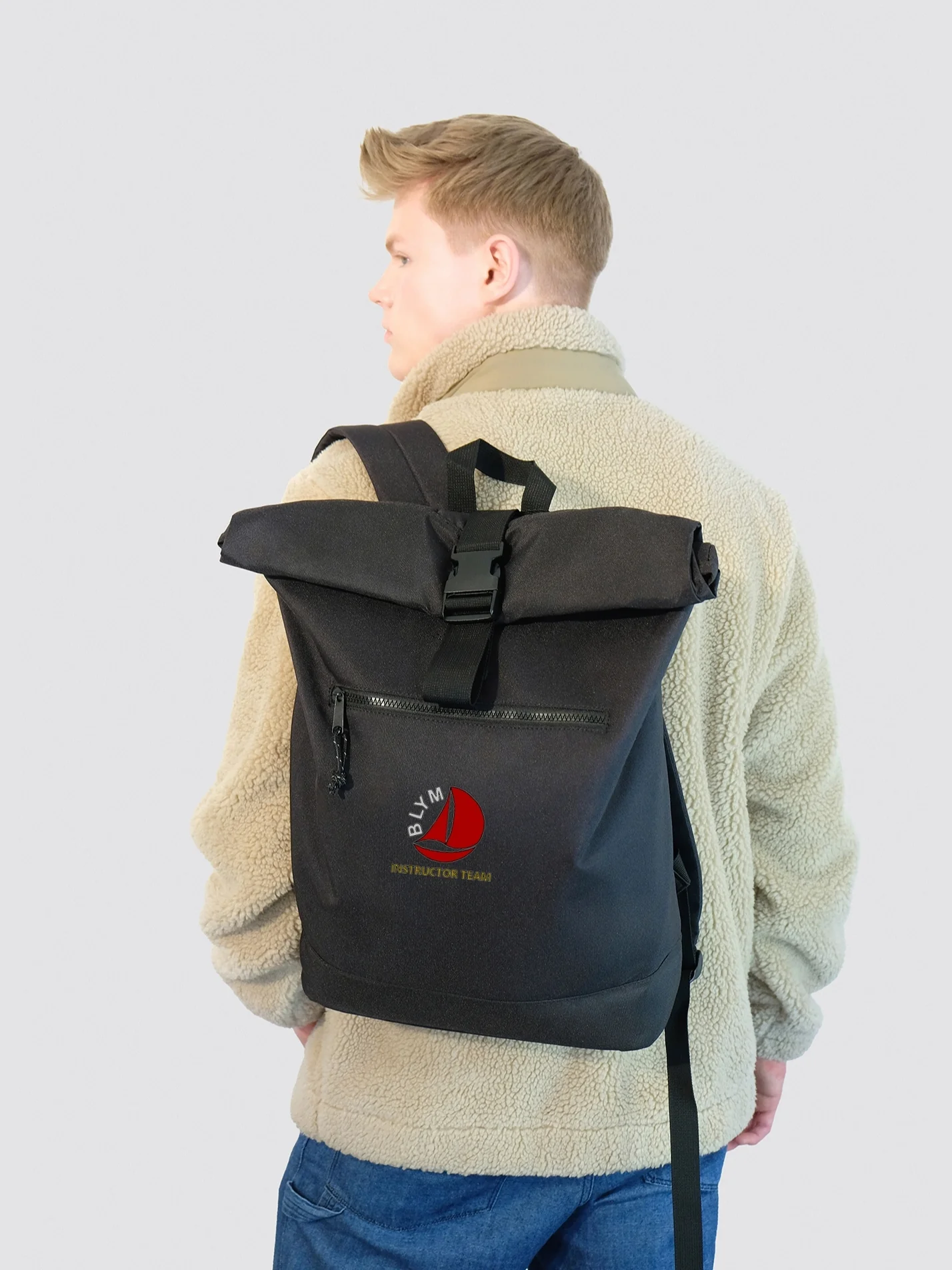 BLYM Instructor Team Roll Top Backpack - Image 6