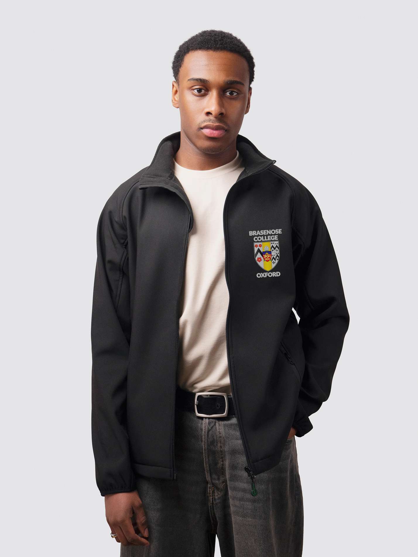 Brasenose College Oxford JCR Sustainable Men's Soft Shell Jacket
