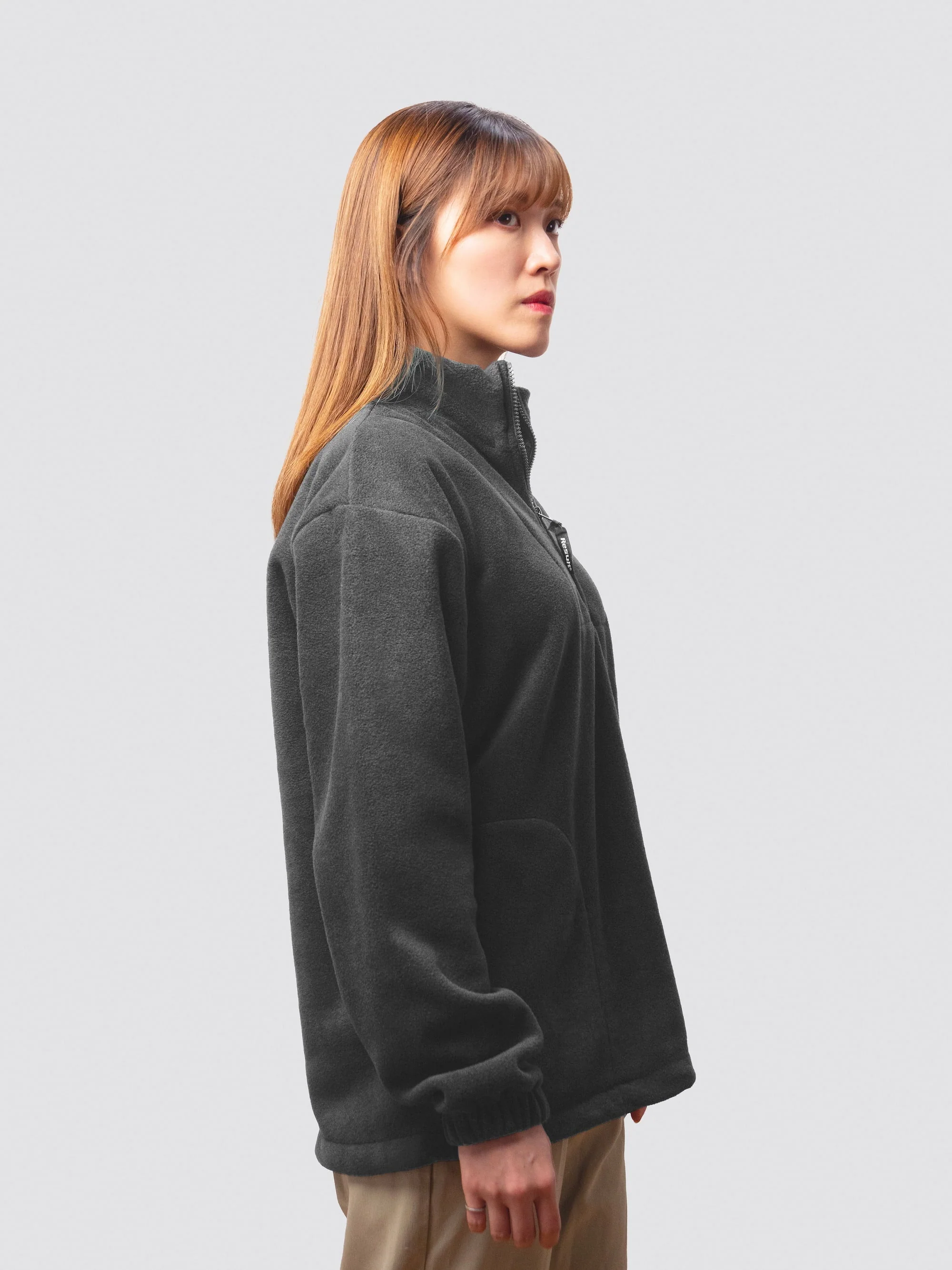 Brasenose College Oxford HCR Unisex 1/4 Zip Fleece - Image 8