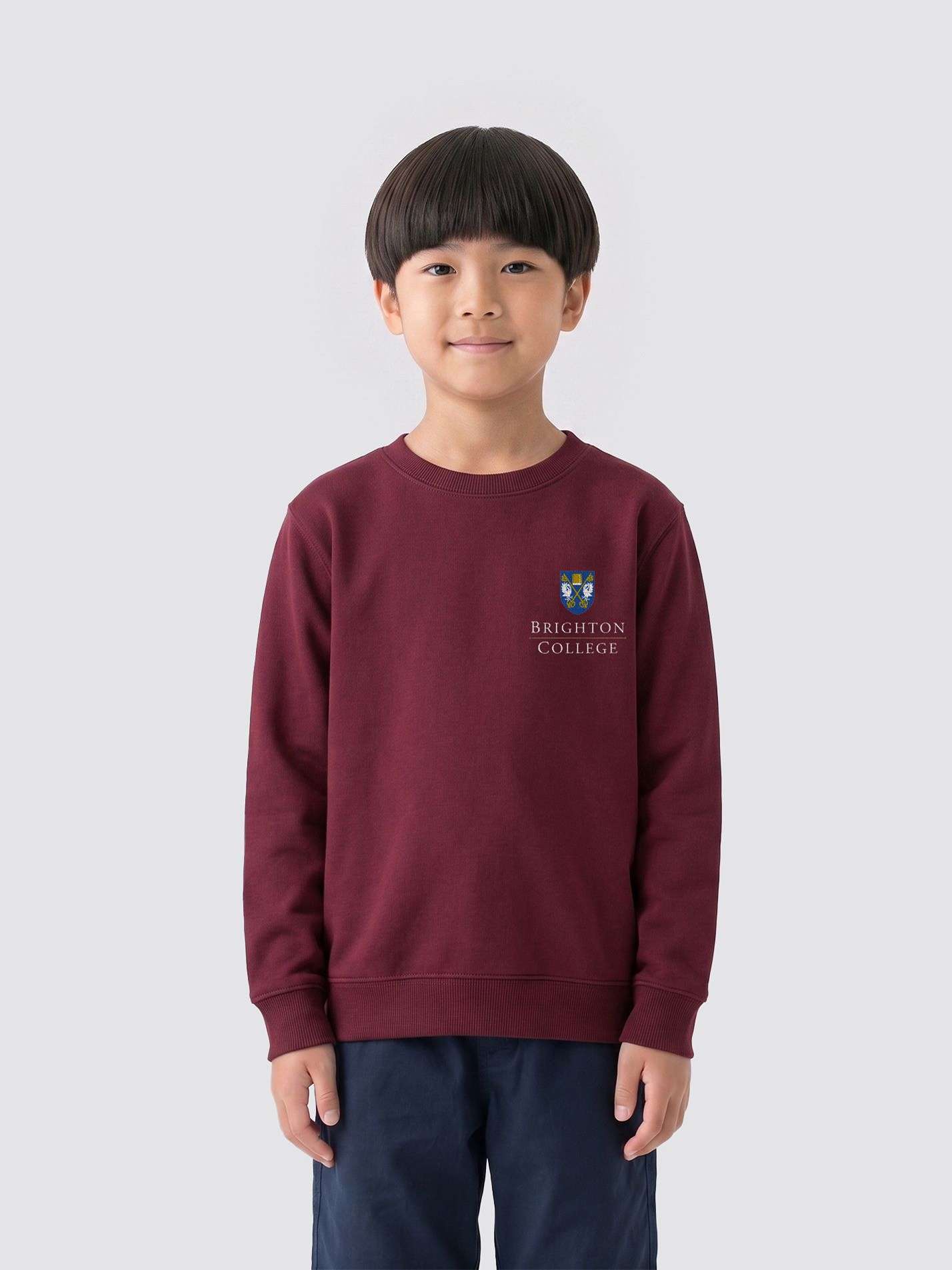 Brighton College Unisex Kids Heavyweight Sweatshirt - Image 4