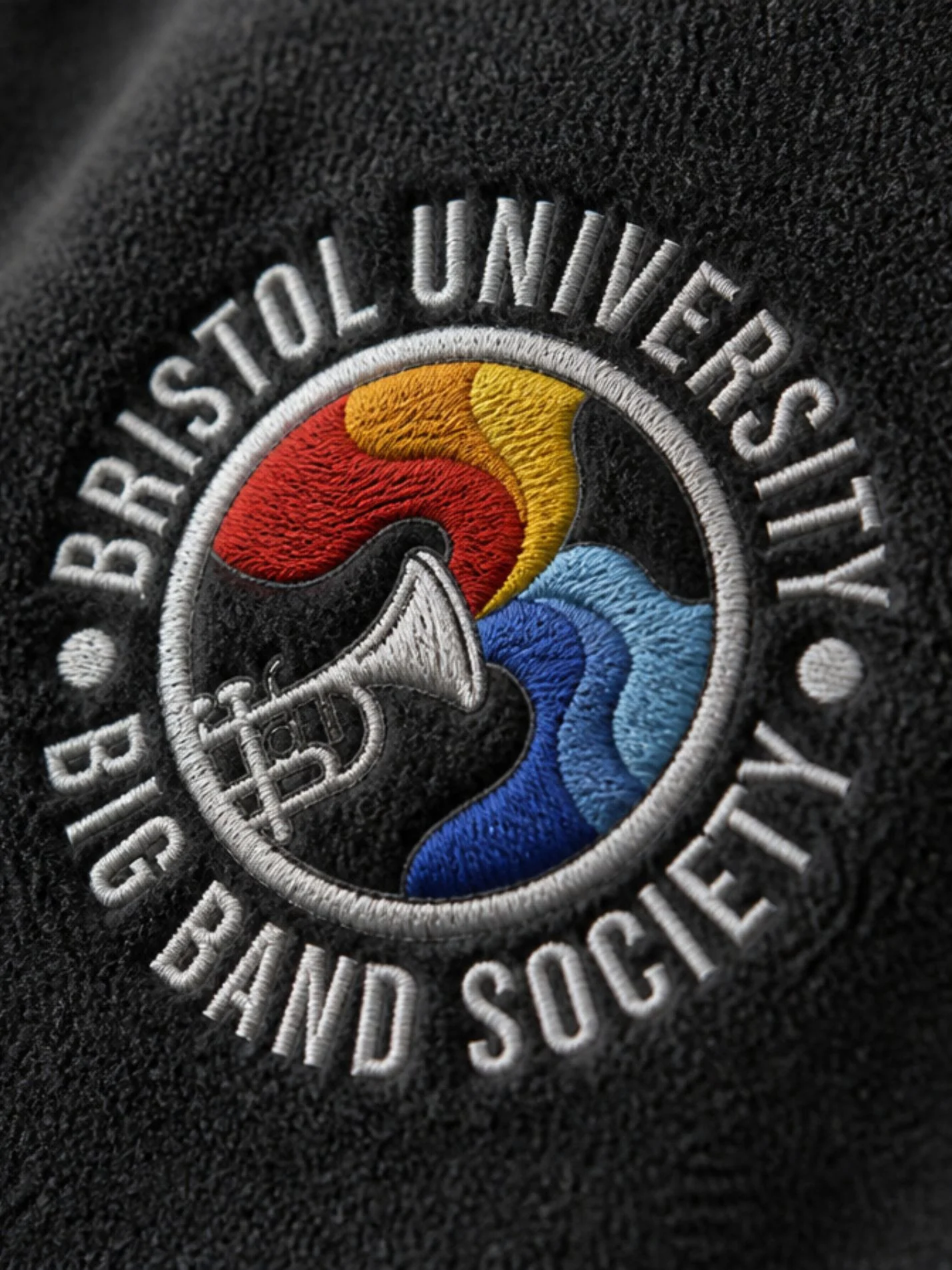 Bristol Big Band Society Unisex Polar Full Zip Fleece - Image 3