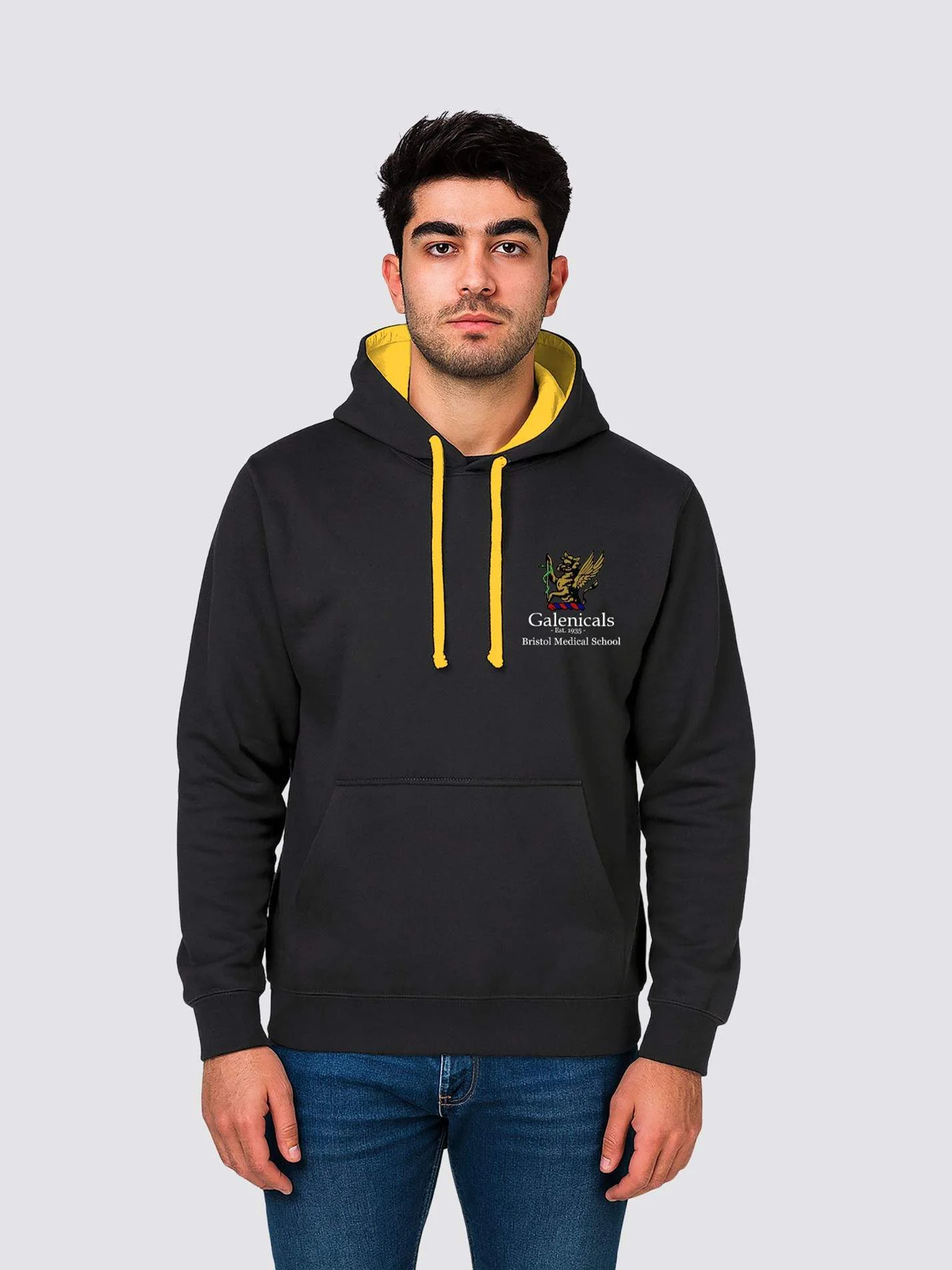Bristol Galenicals Contrast Hoodie - Image 5