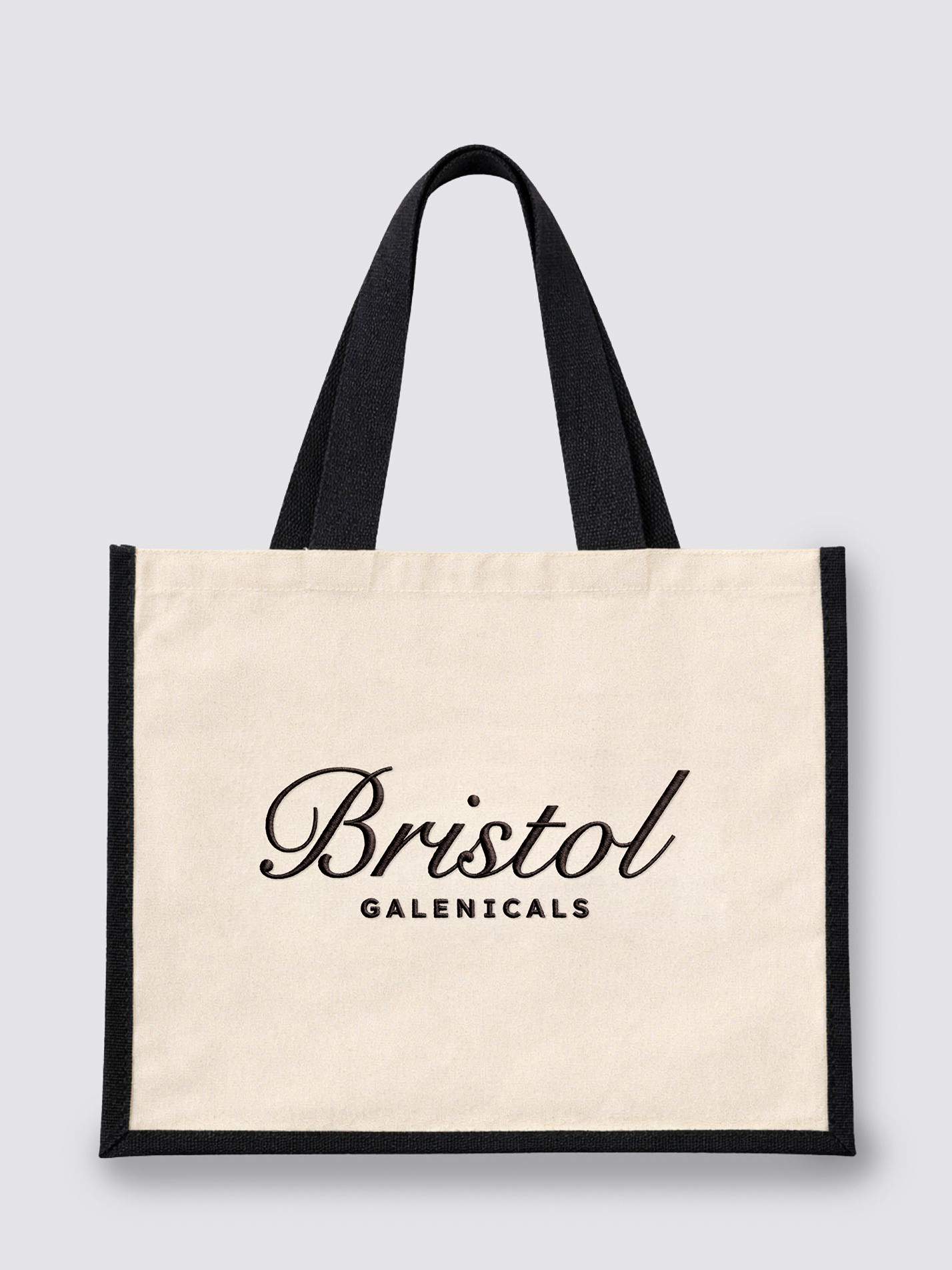 Bristol Galenicals Heritage Jute Canvas Shopper - Image 3