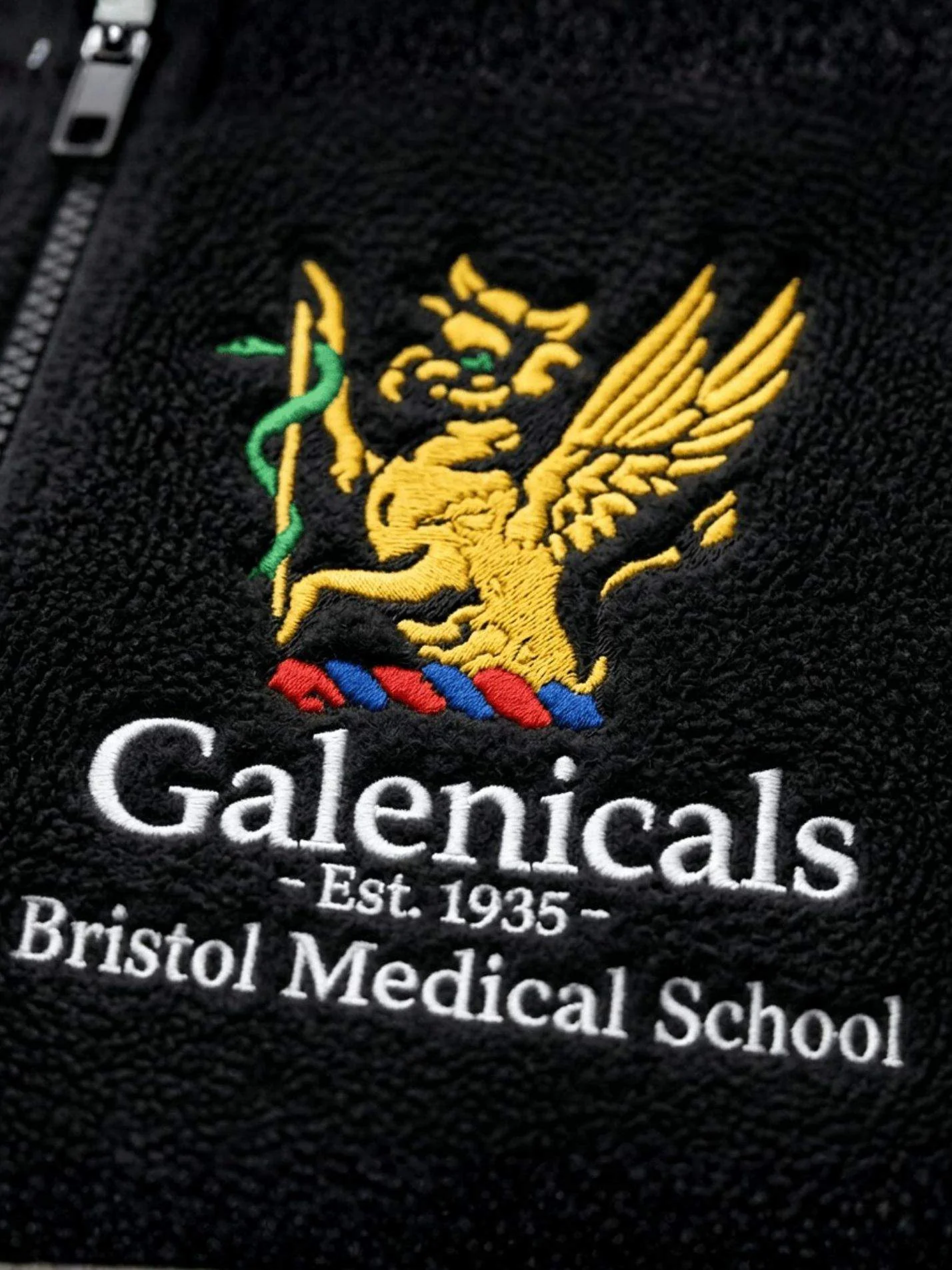 Bristol Galenicals Unisex 1/4 Zip Fleece - Image 3