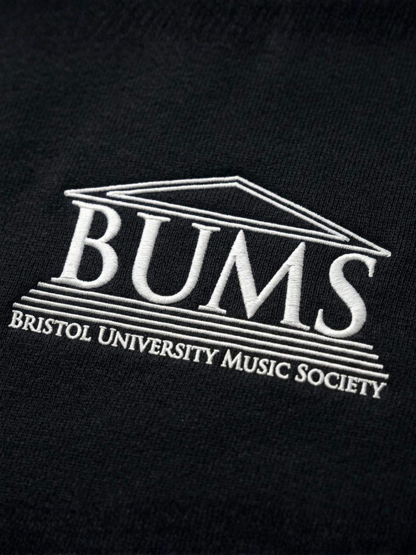 Bristol University Music Society Unisex Panelled Rugby Shirt - Image 3