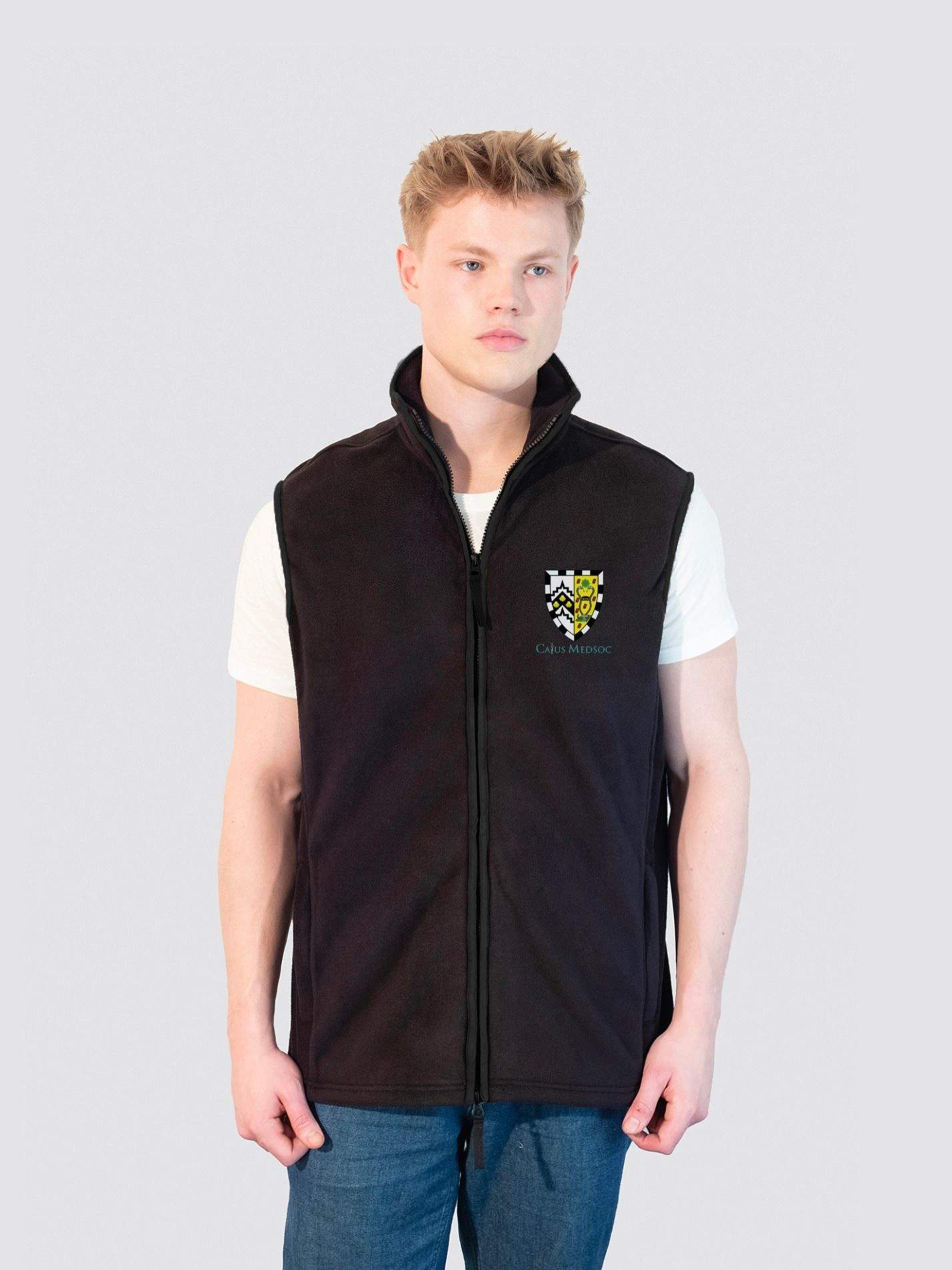Caius Medical Society Men's Heritage Gilet Fleece - Image 5