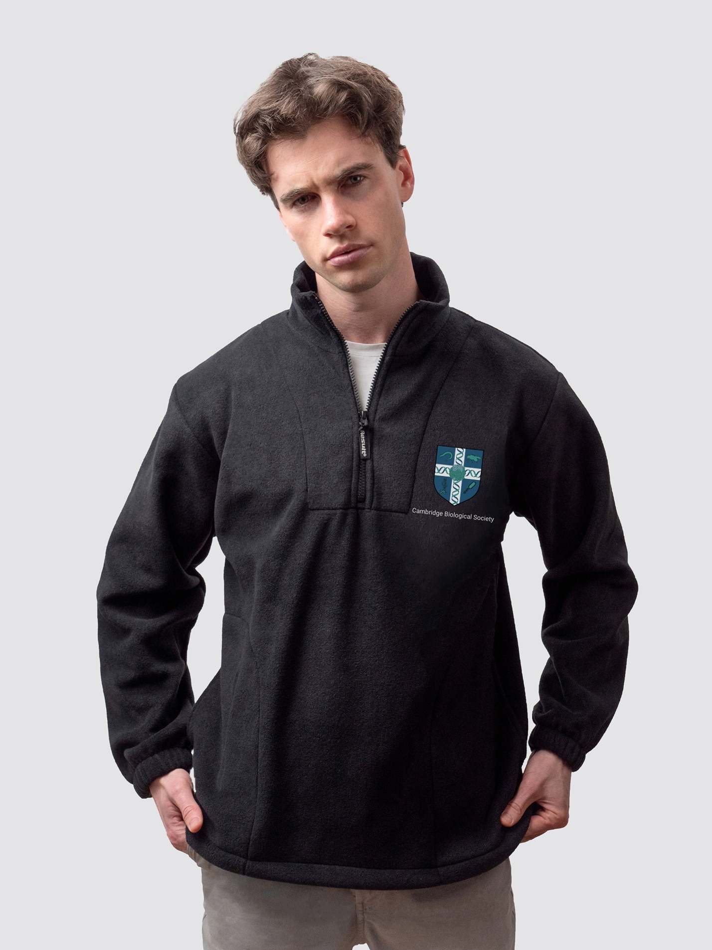 Cambridge Biological Society Unisex 1/4 Zip Fleece