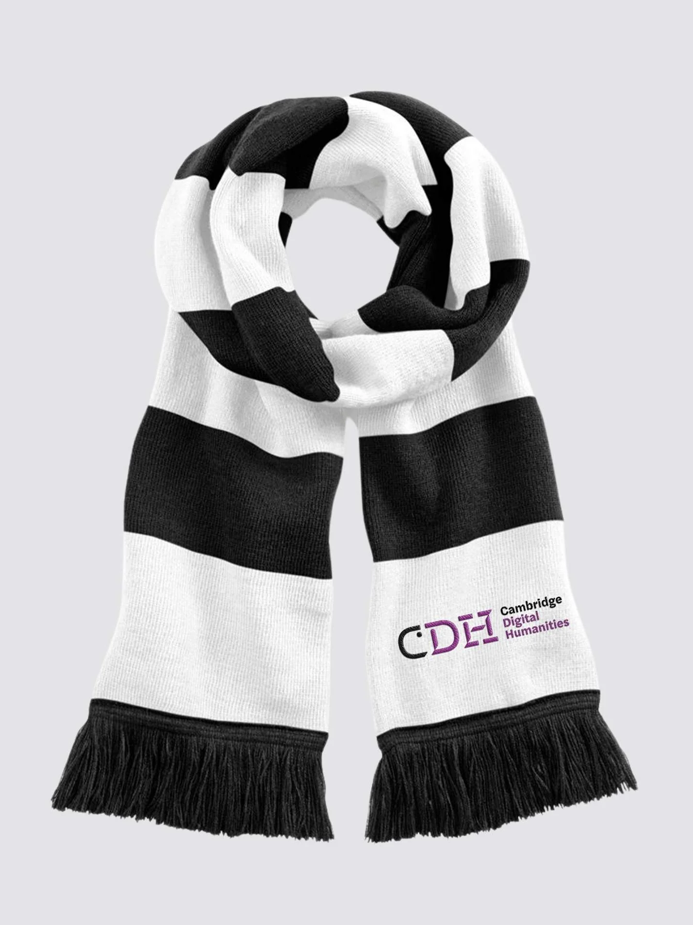 Cambridge Digital Humanities Striped Scarf