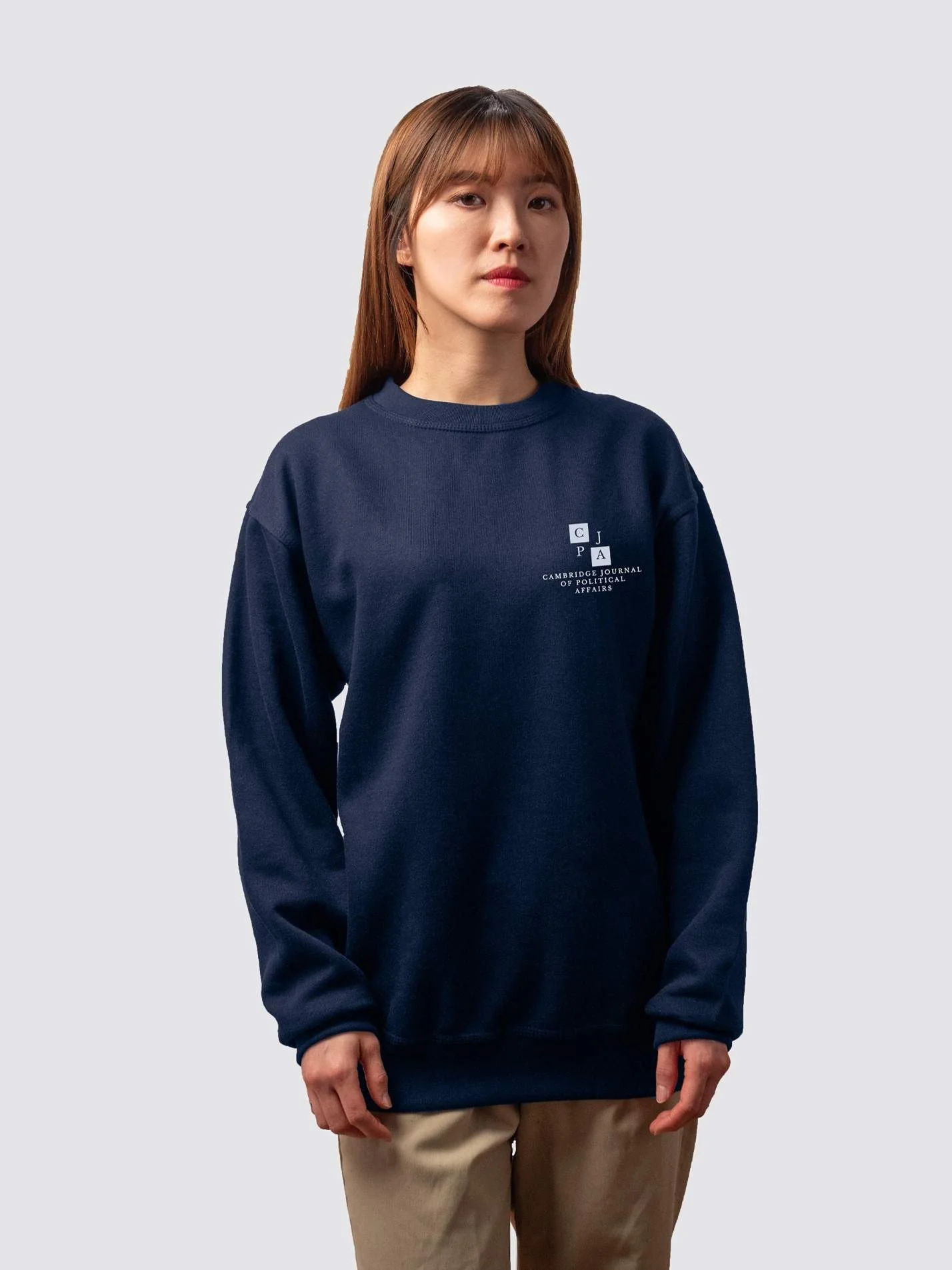 Cambridge Journal of Political Affairs Unisex Heavyweight Sweatshirt - Image 3