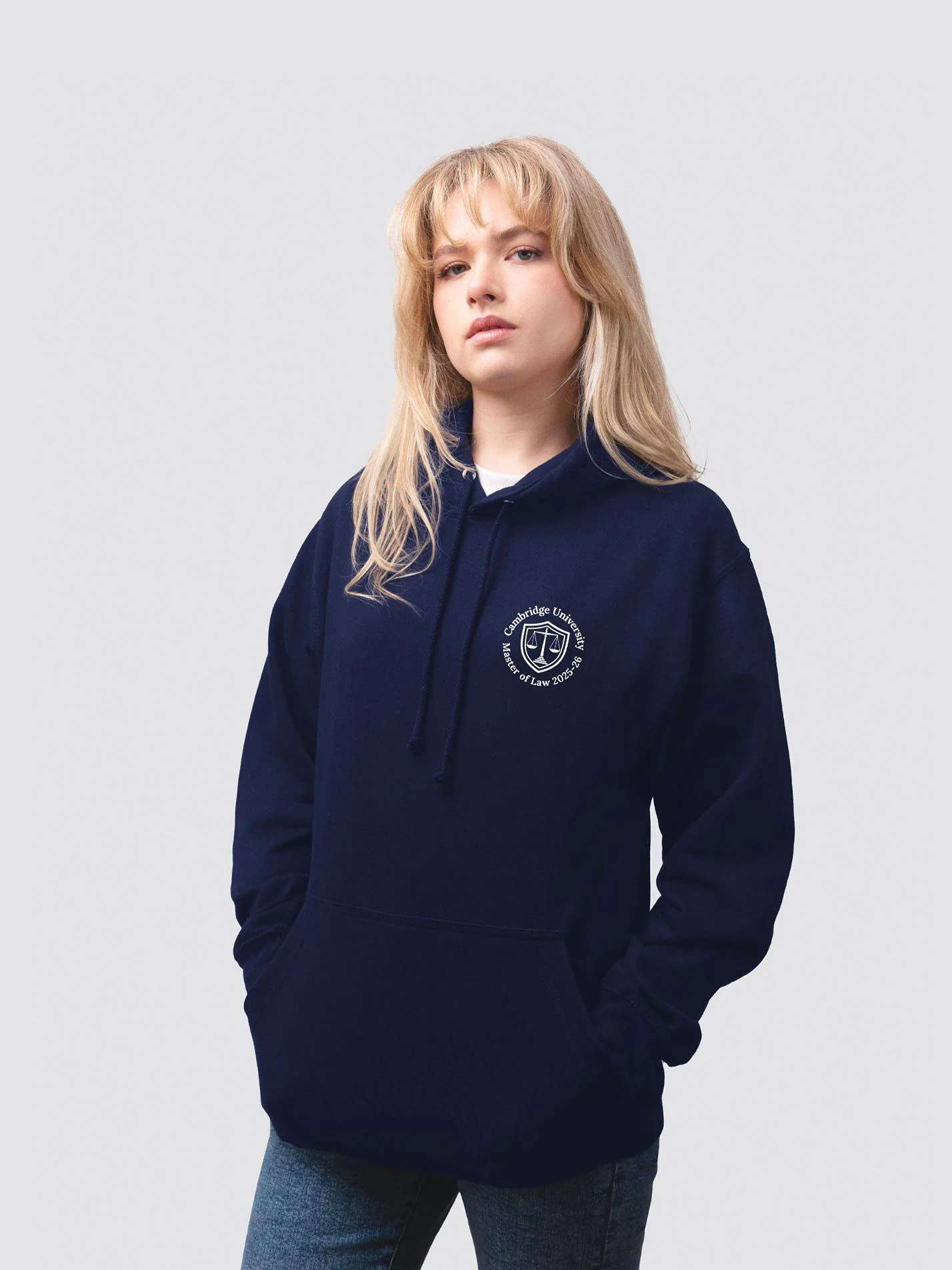Cambridge Master of Law Logo 1 Unisex Hoodie - Image 5