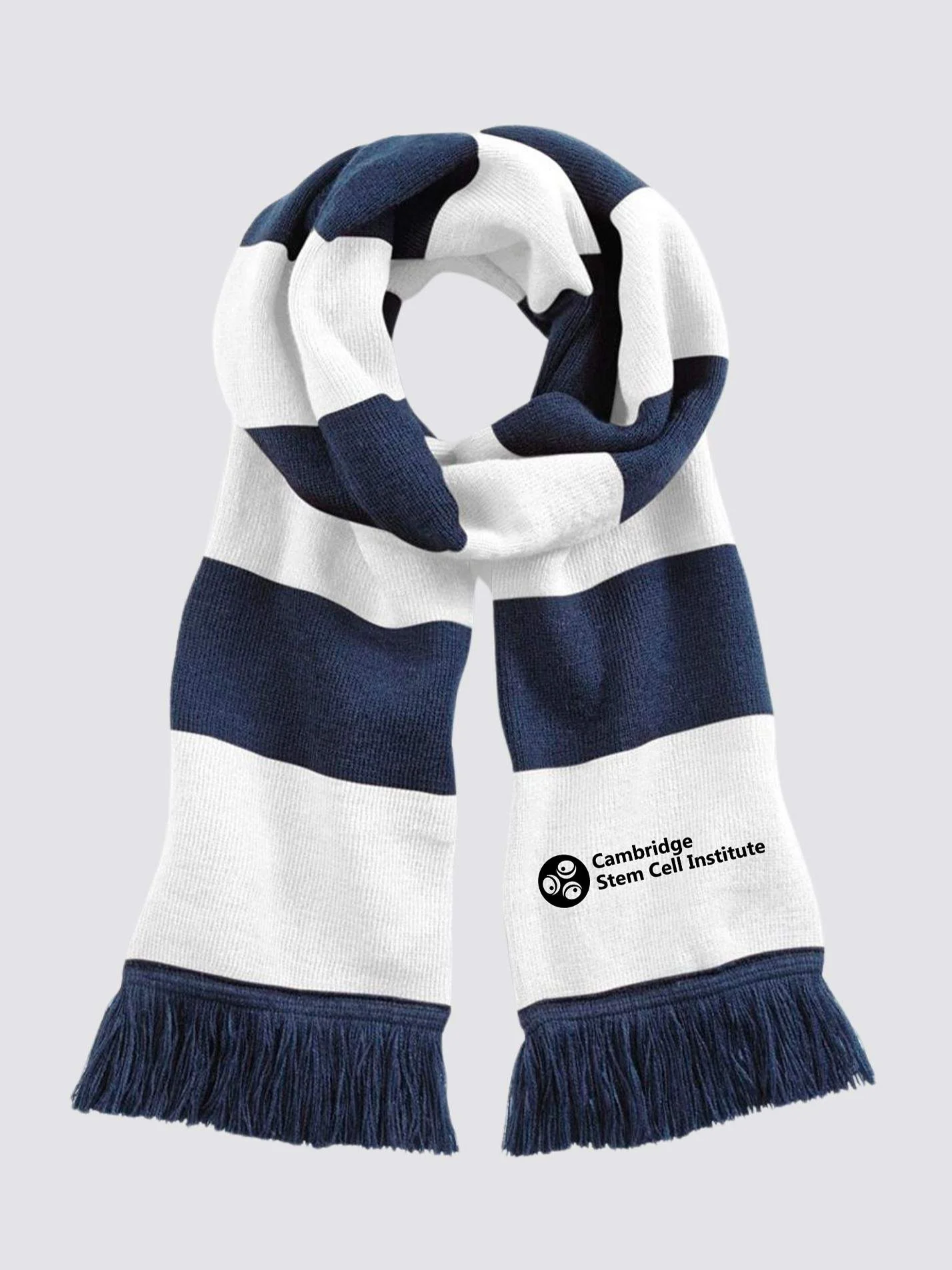 Cambridge Stem Cell Institute Striped Scarf