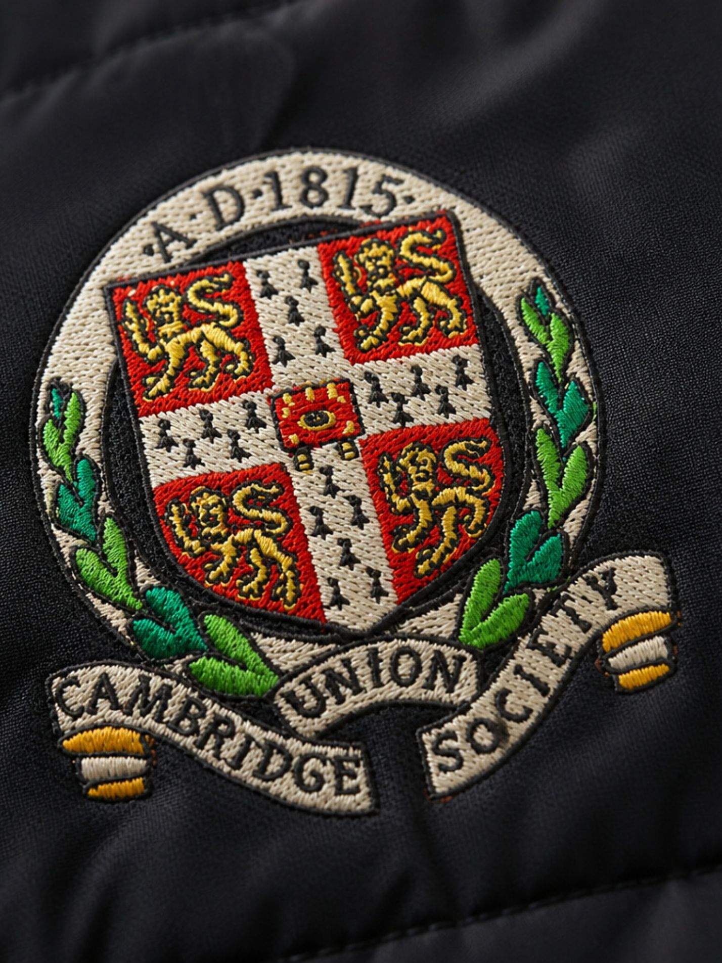 Cambridge Union Society Ladies Puffer Jacket - Image 3
