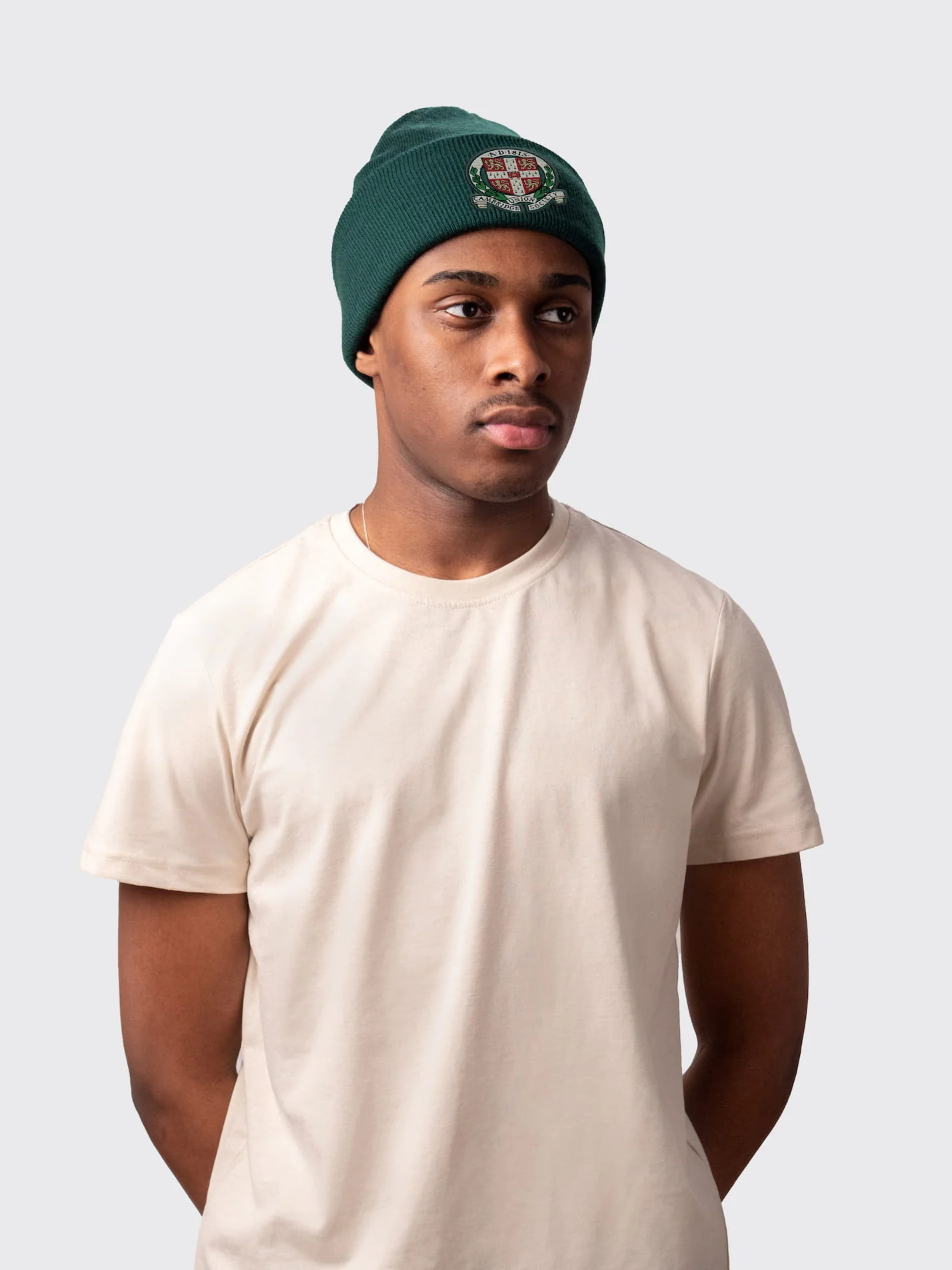 Cambridge Union Society Sustainable Cuffed Beanie - Image 4
