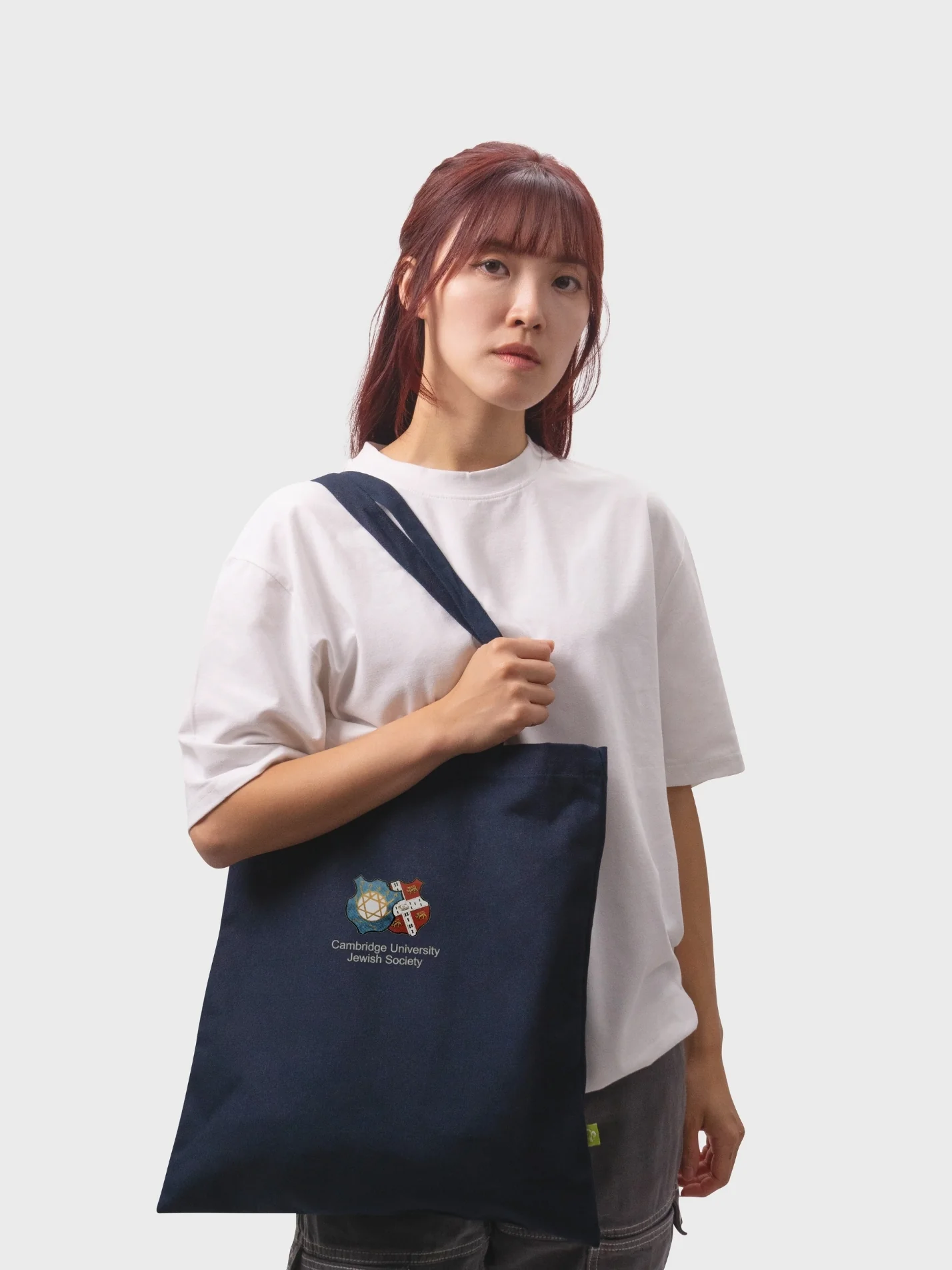 Cambridge University Jewish Society Organic Cotton Printed Tote Bag - Image 2