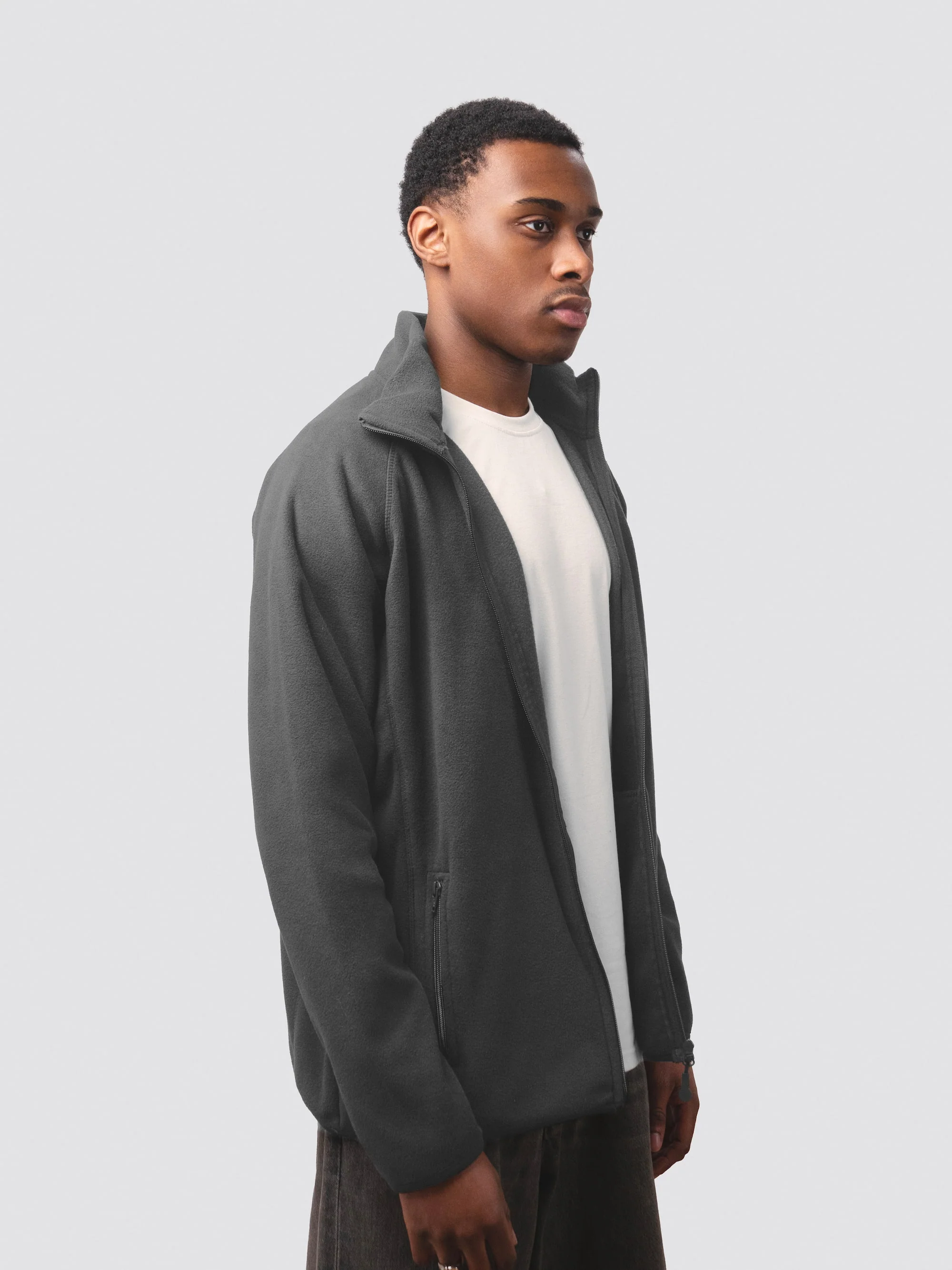University Pitt Club Sustainable Unisex Full Zip Fleece - Image 4